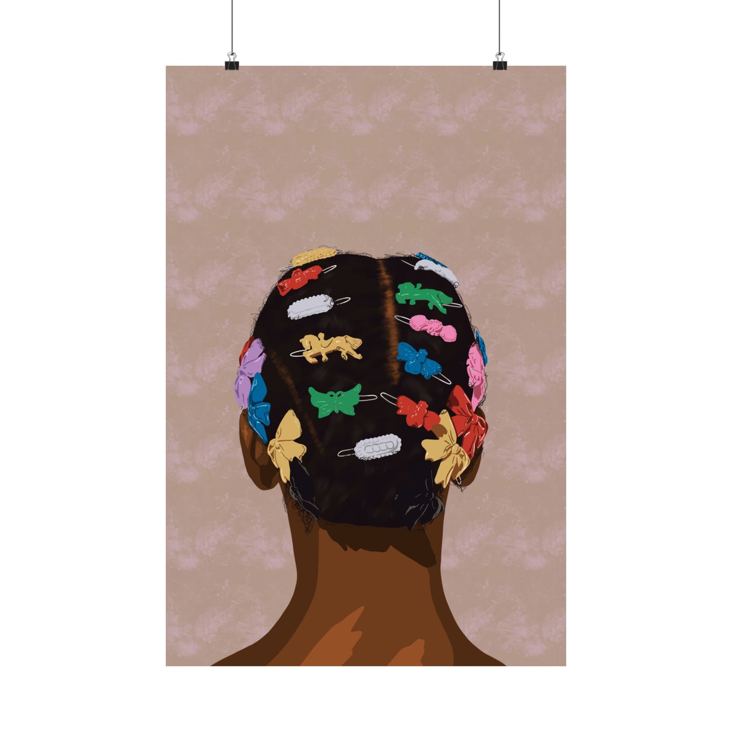 Barrettes Print