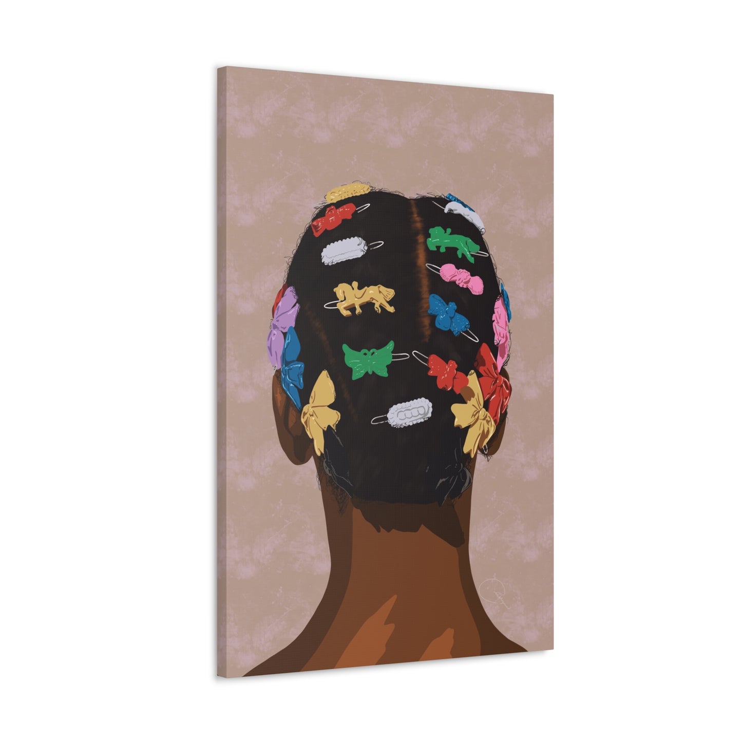 Barrettes Canvas