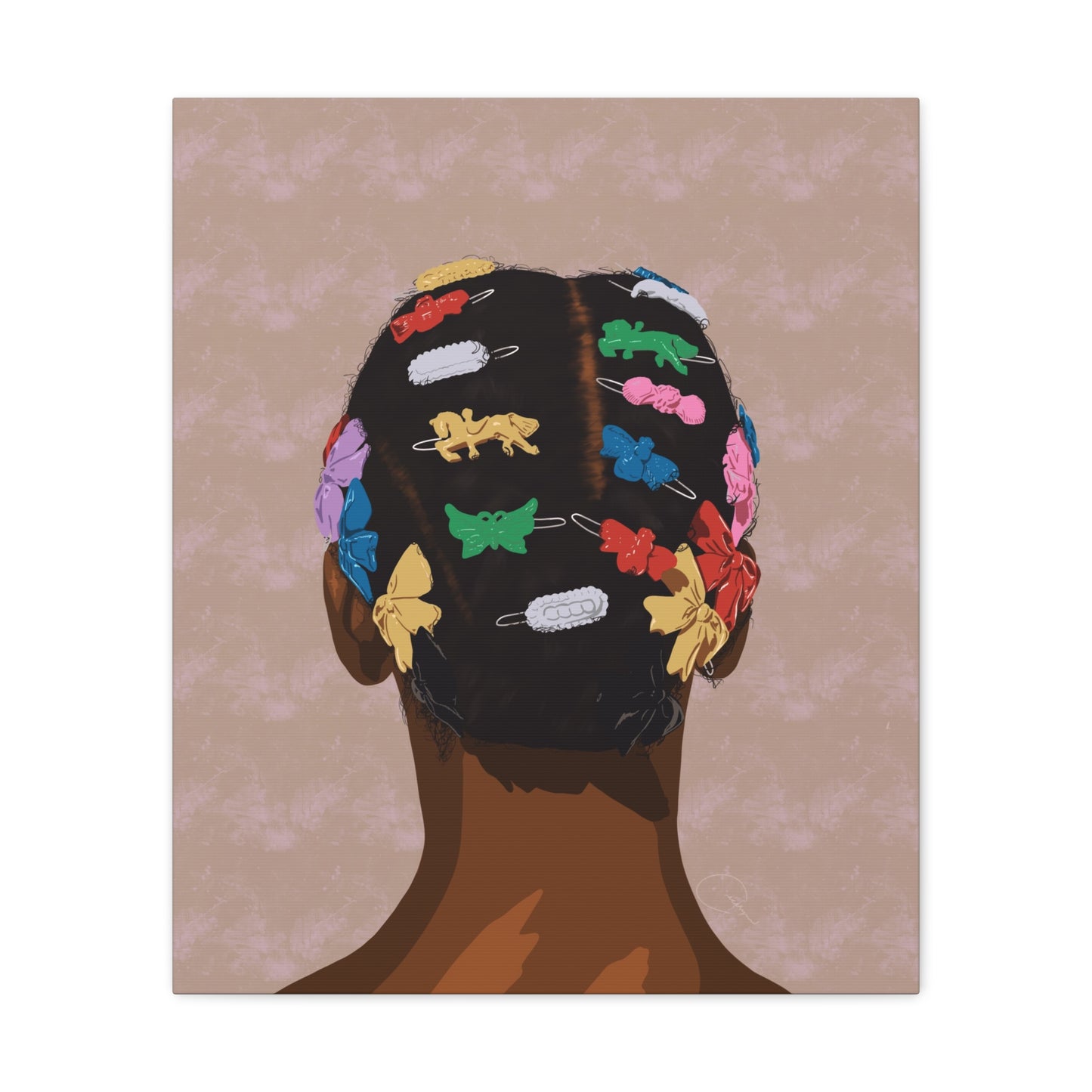 Barrettes Canvas