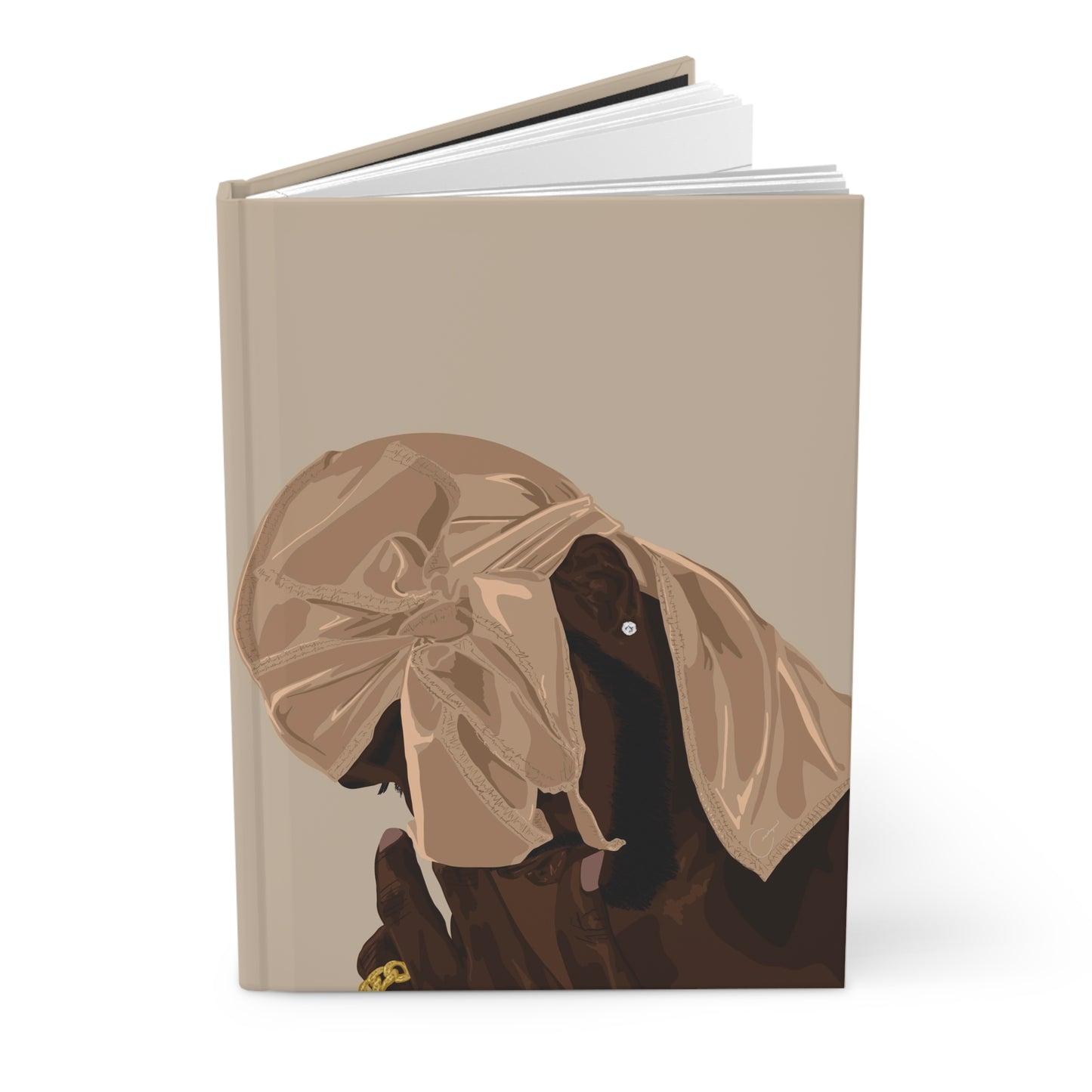 Cream Durag Notebook