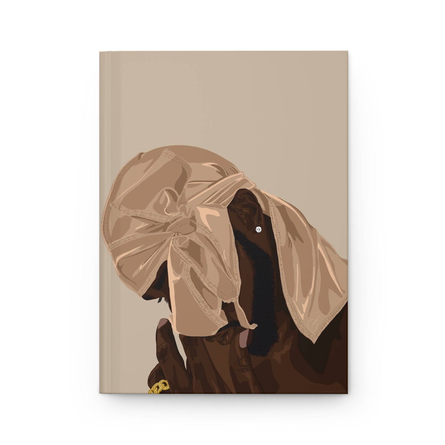 Cream Durag Notebook