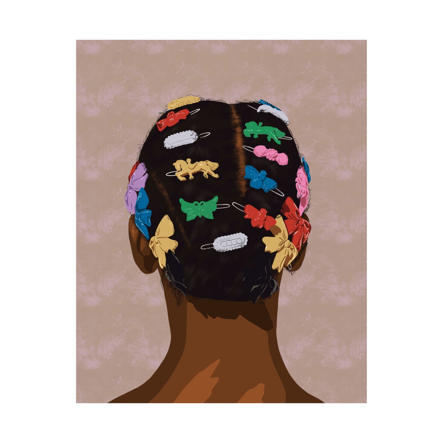 Barrettes Print