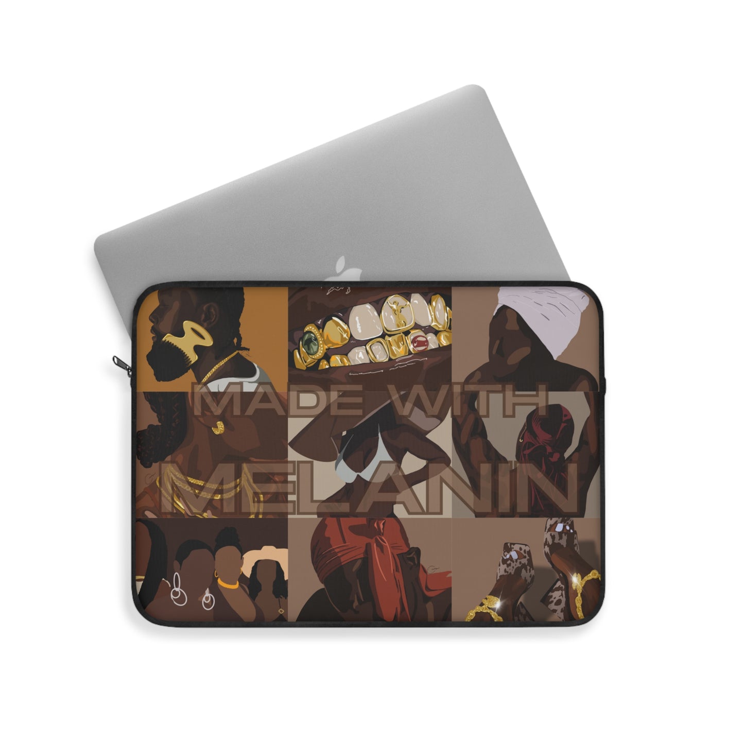Made With Melanin Laptop Sleeve