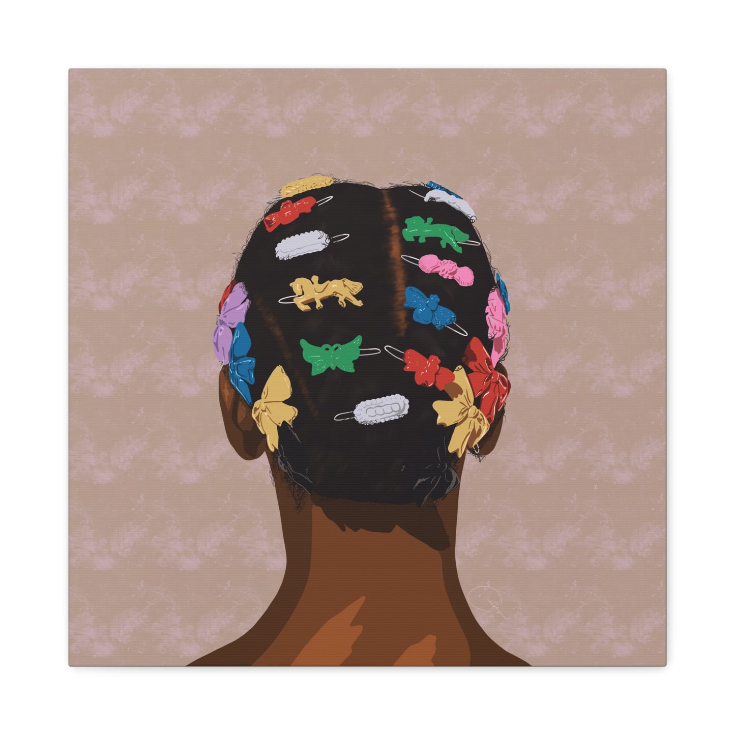 Barrettes Canvas