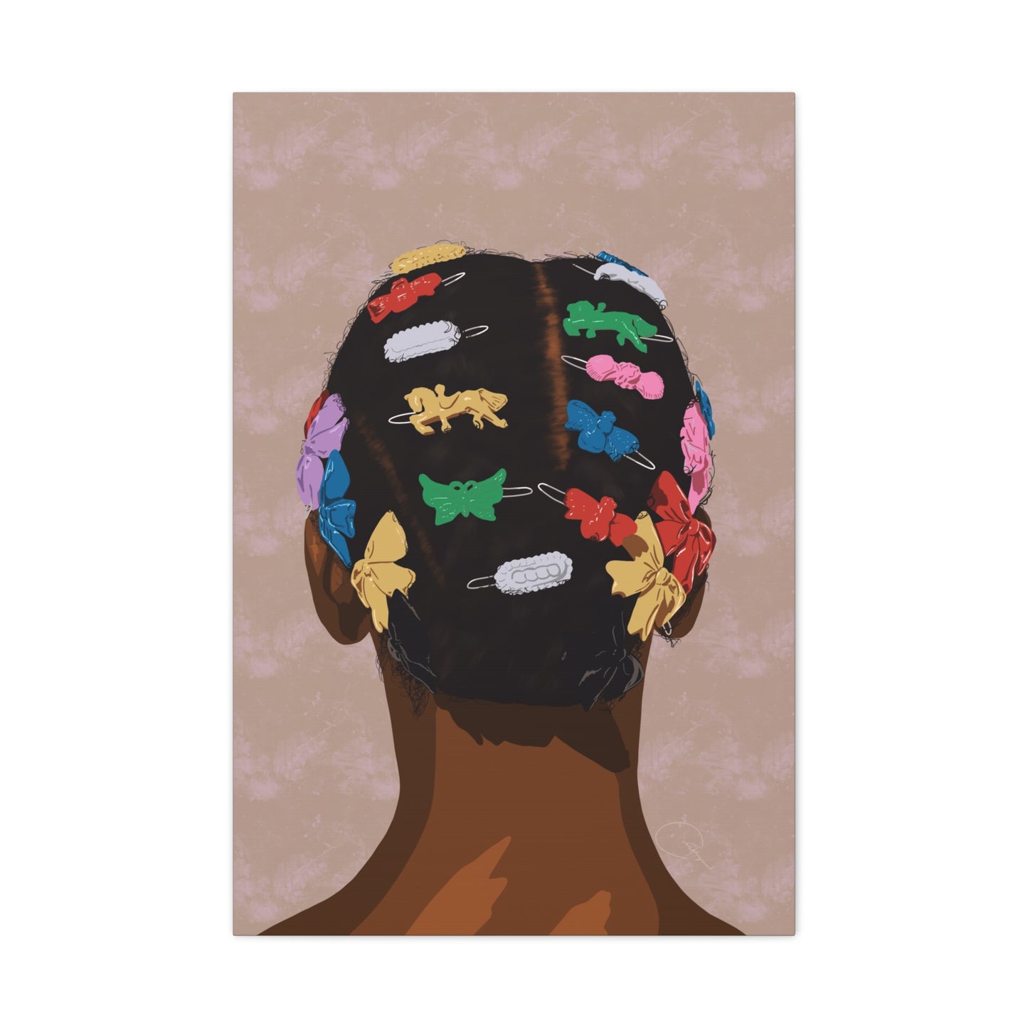 Barrettes Canvas