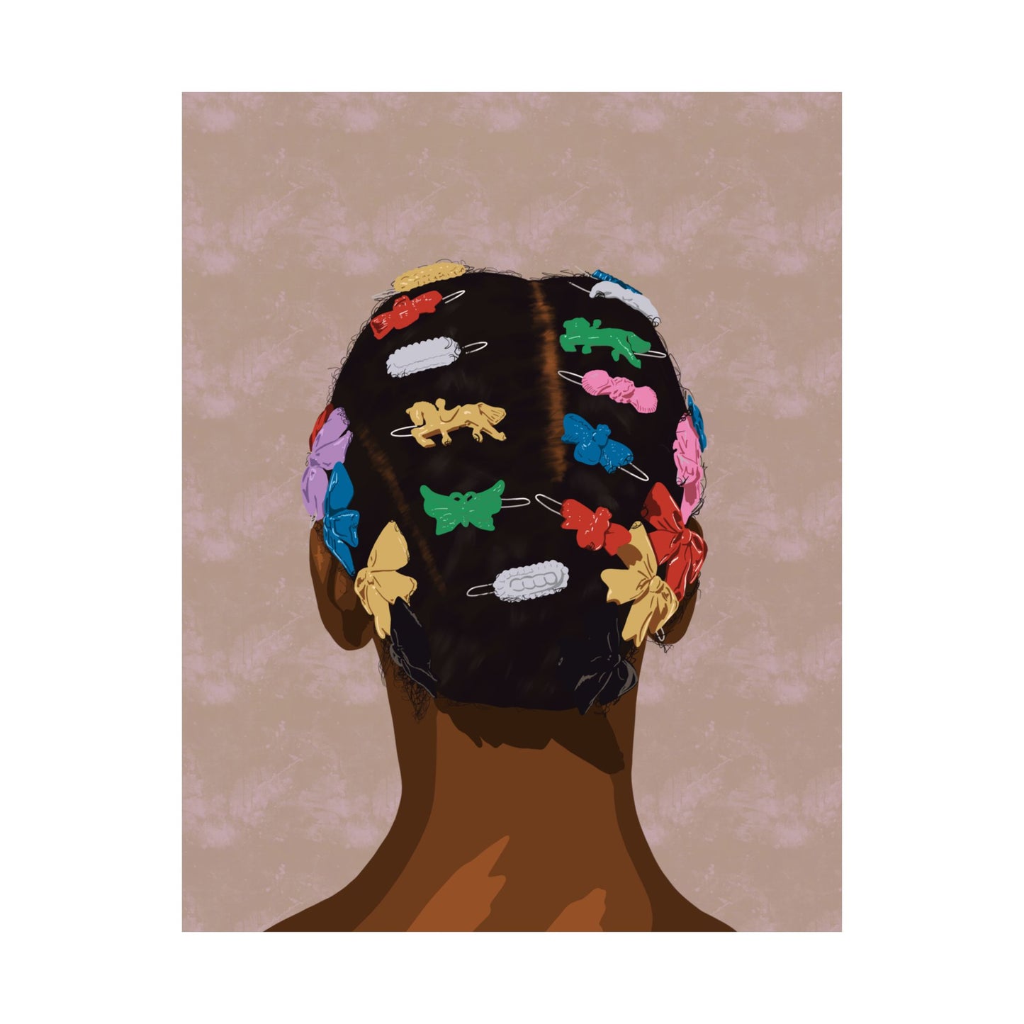 Barrettes Print