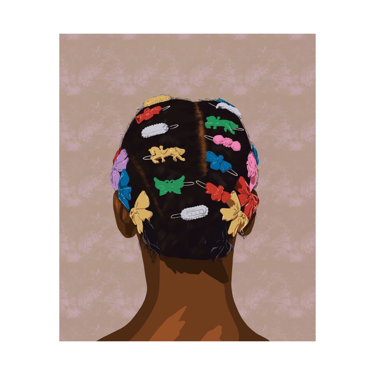 Barrettes Print