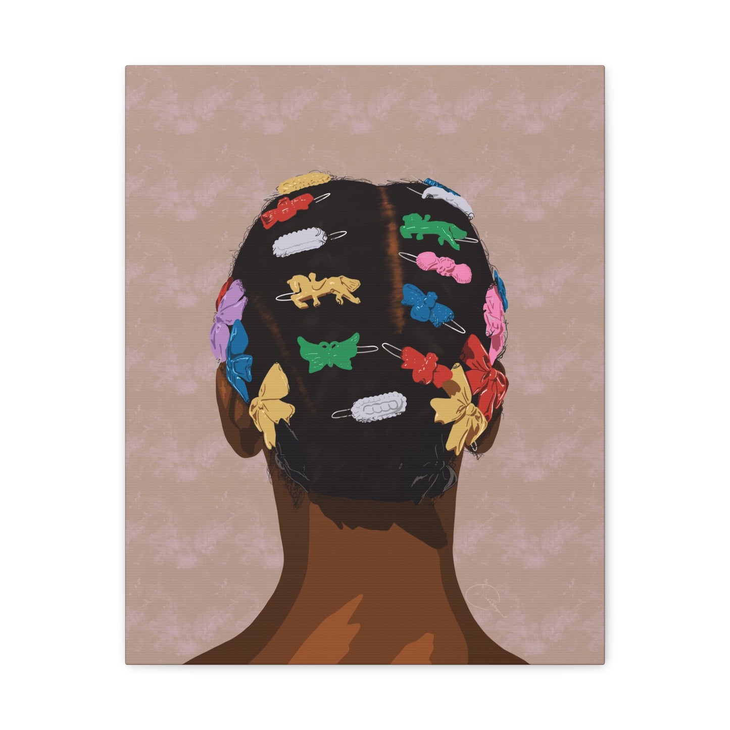 Barrettes Canvas