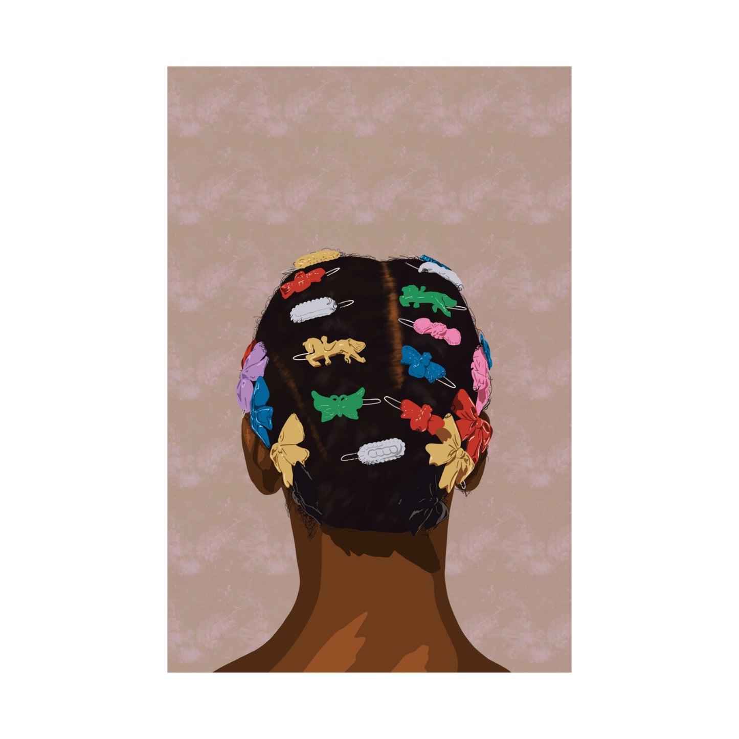 Barrettes Print