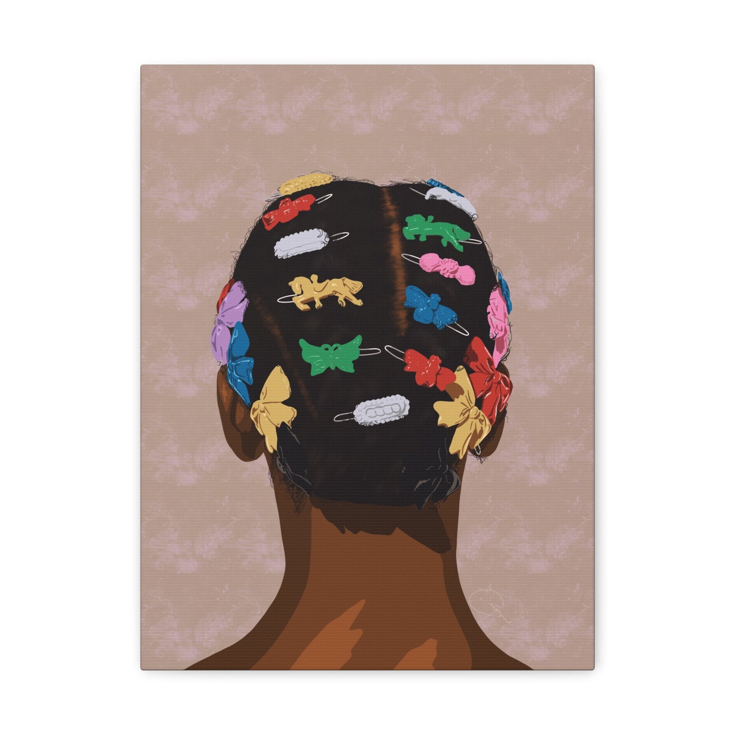 Barrettes Canvas