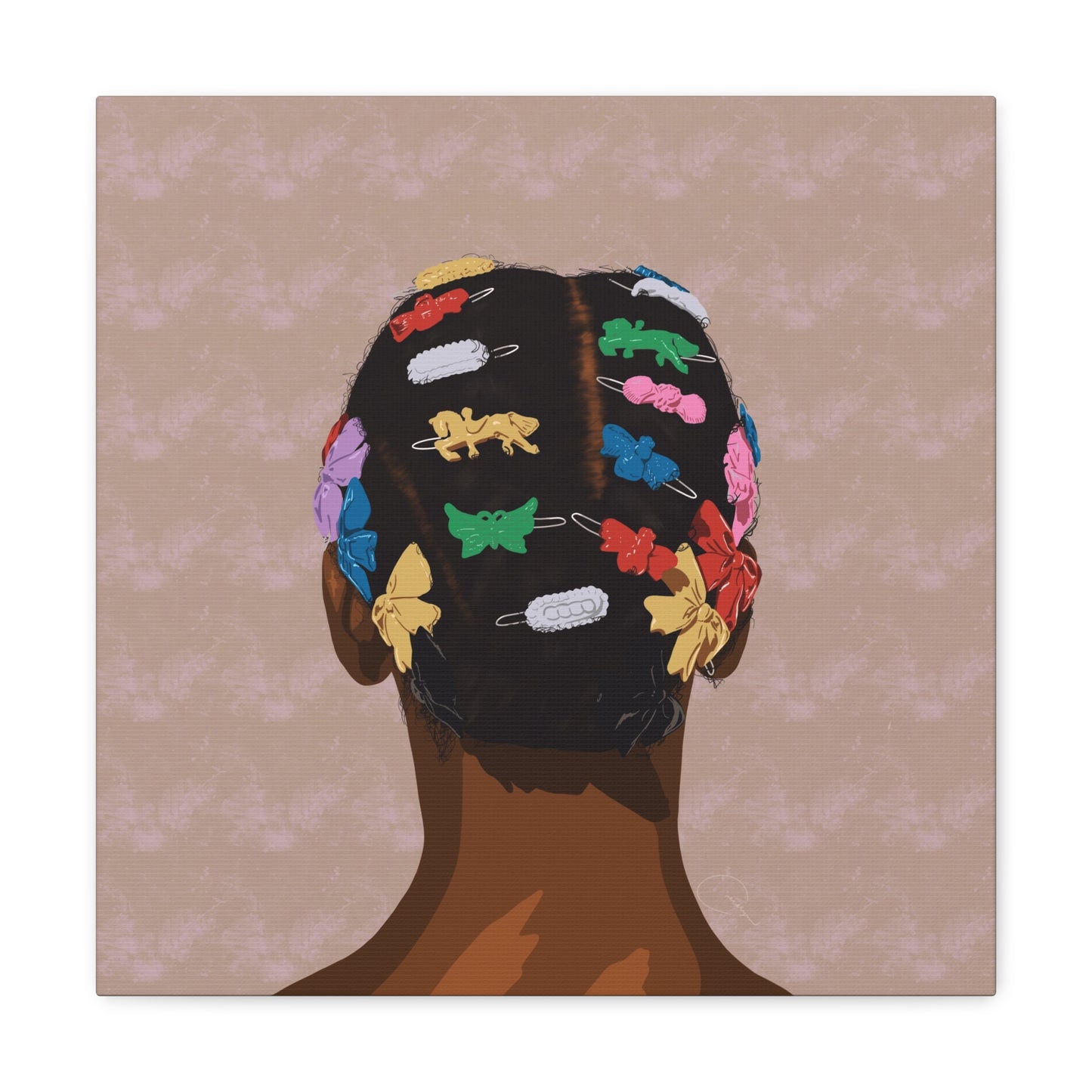 Barrettes Canvas