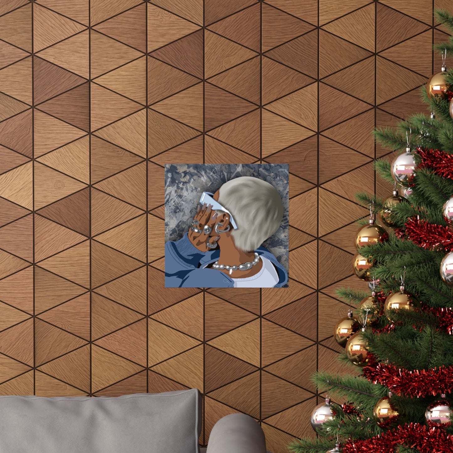 Silver Babe Print