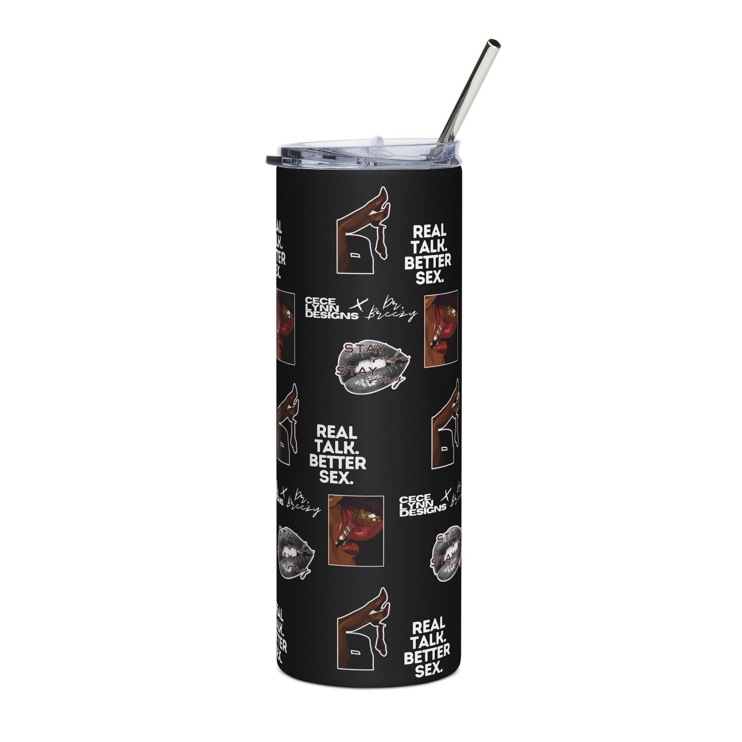CeceLynnDesigns x Dr. Breezy 20oz Stainless Steel Tumbler
