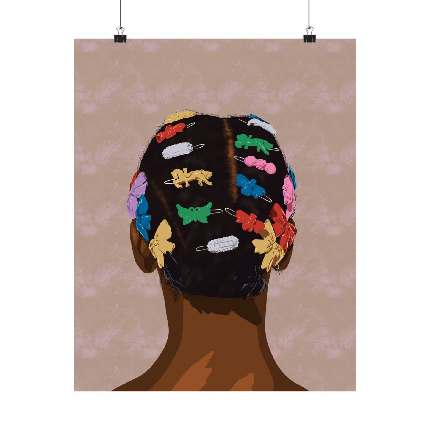 Barrettes Print