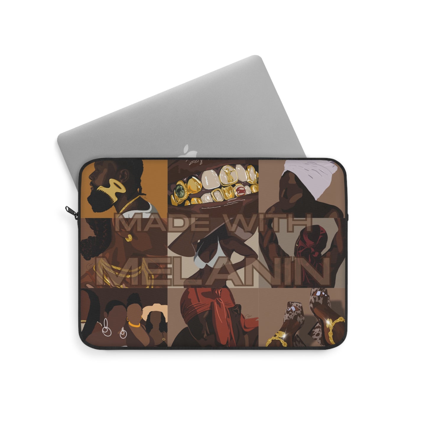 Made With Melanin Laptop Sleeve