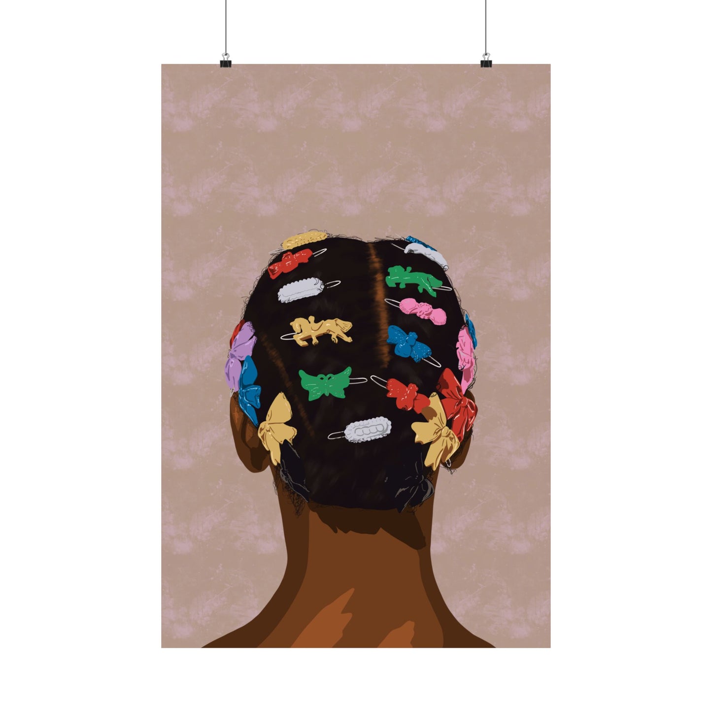 Barrettes Print