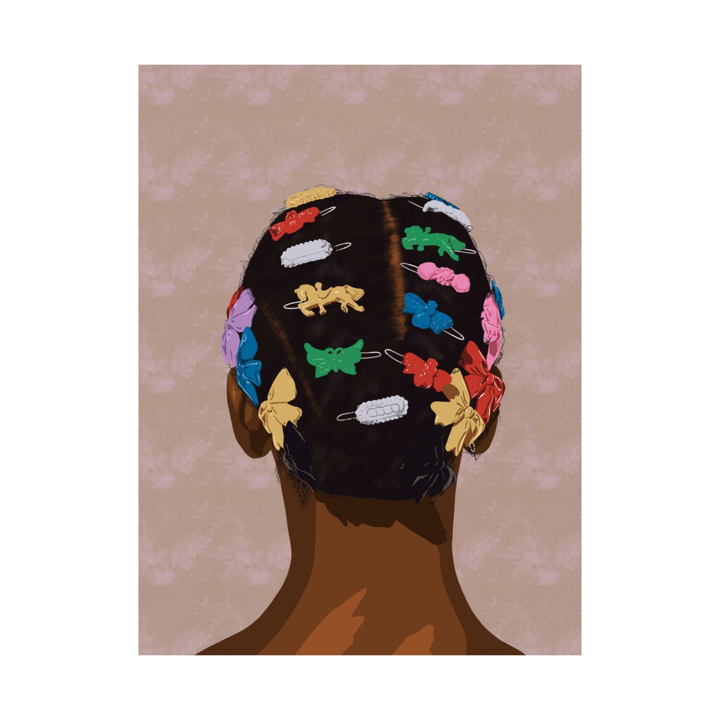 Barrettes Print