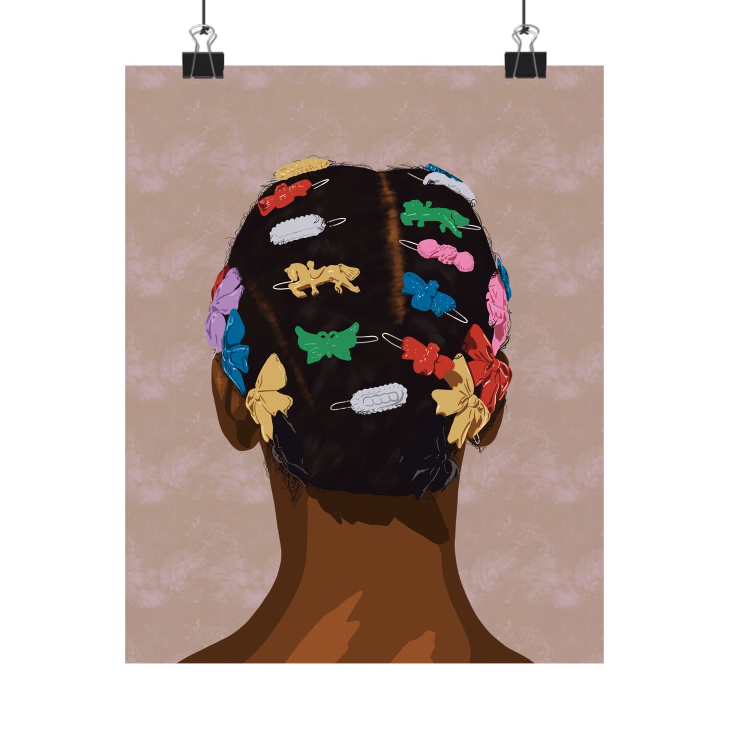 Barrettes Print
