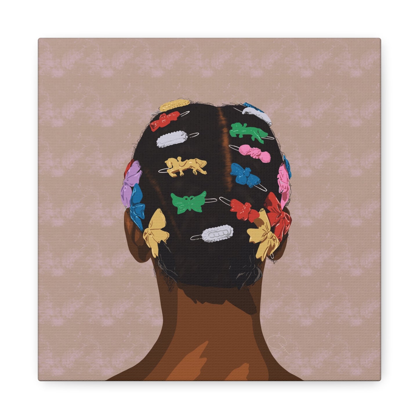Barrettes Canvas