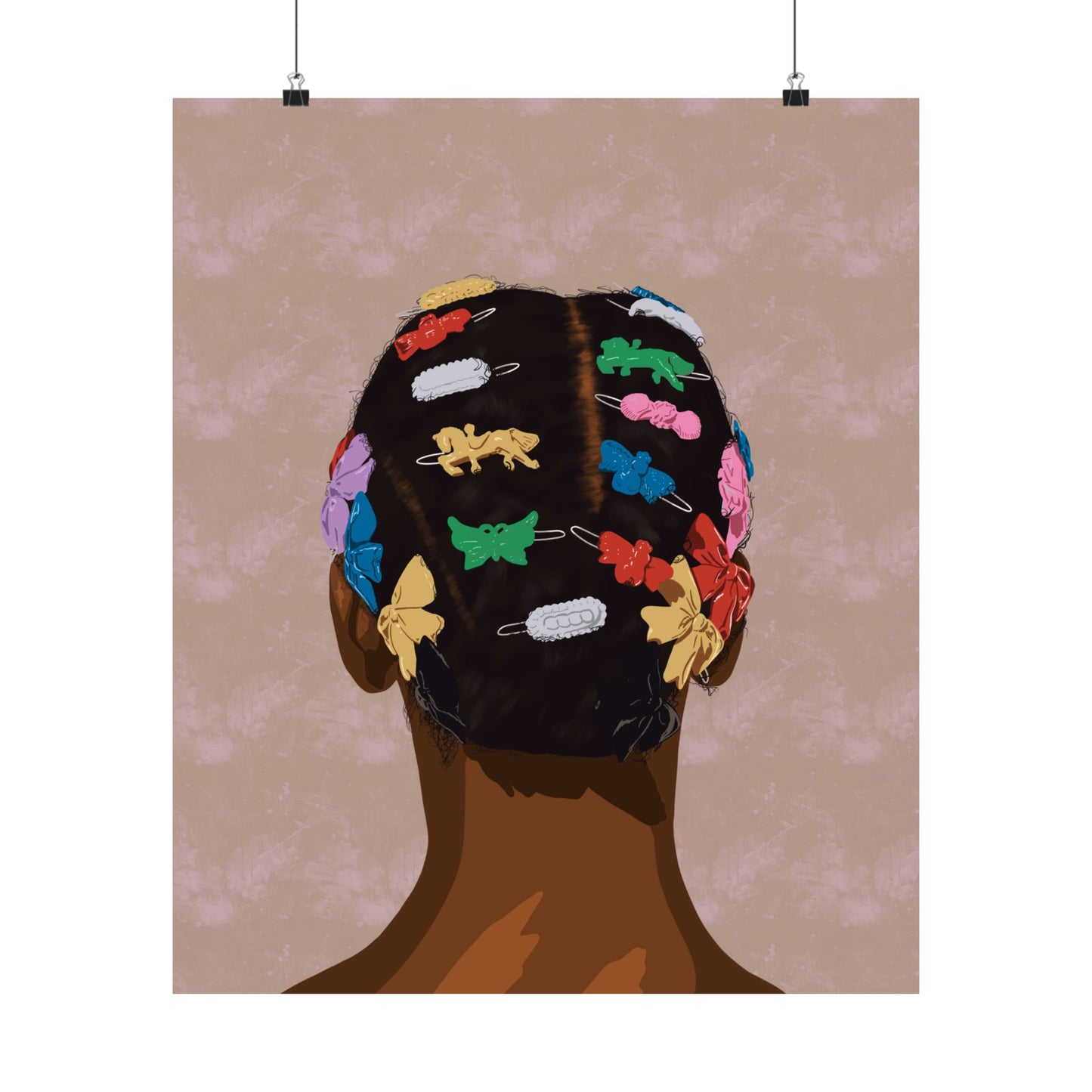Barrettes Print