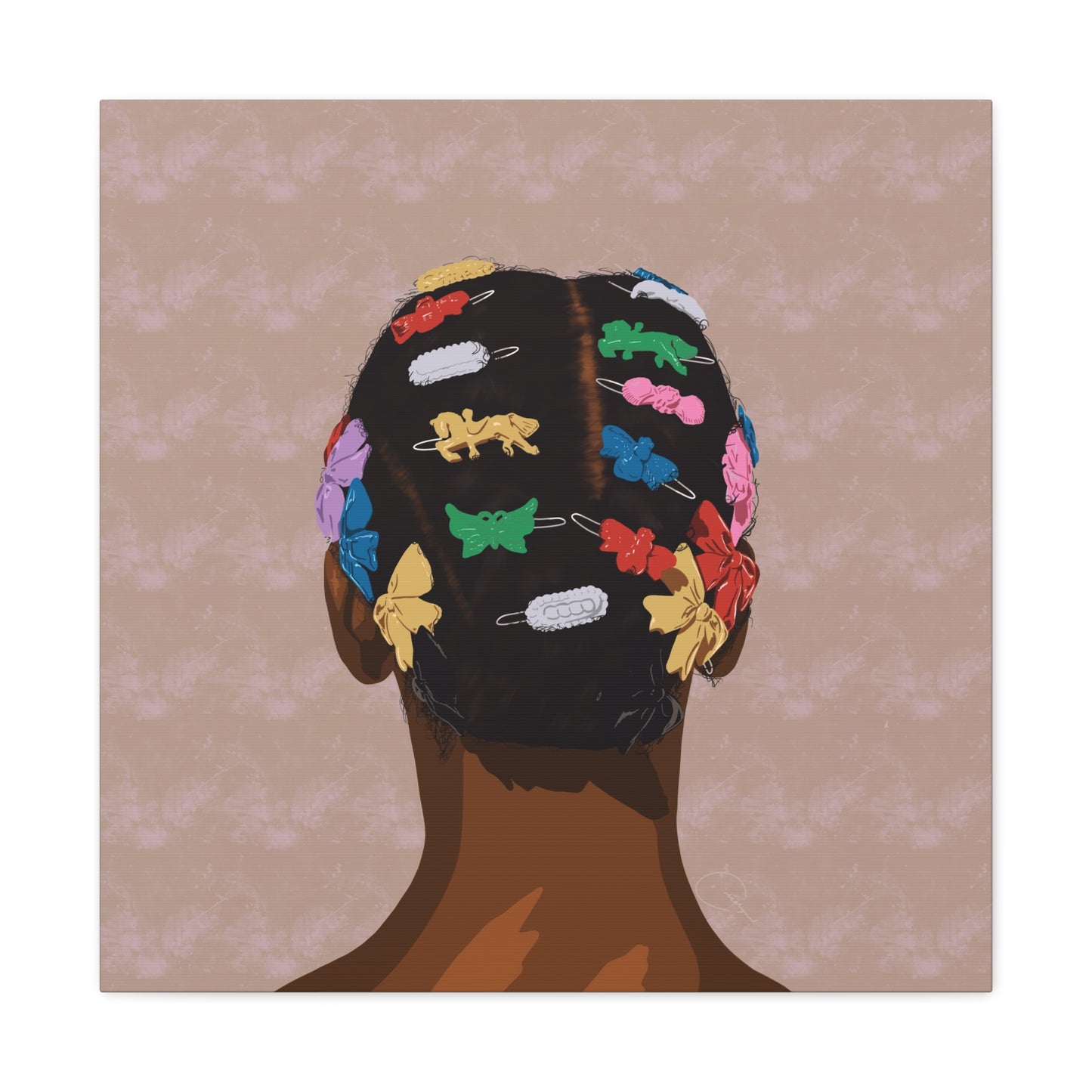 Barrettes Canvas
