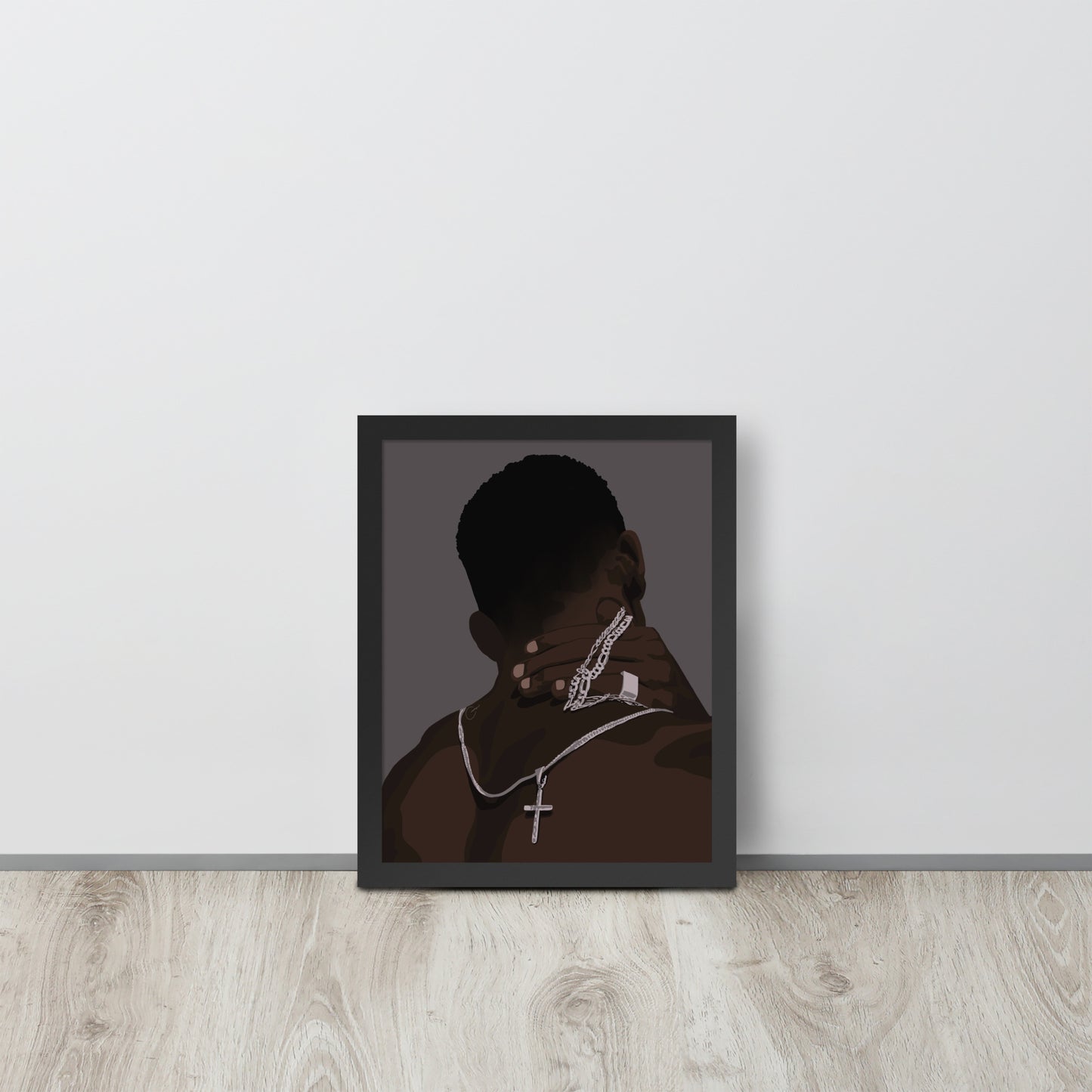 God's Got Me Framed Print