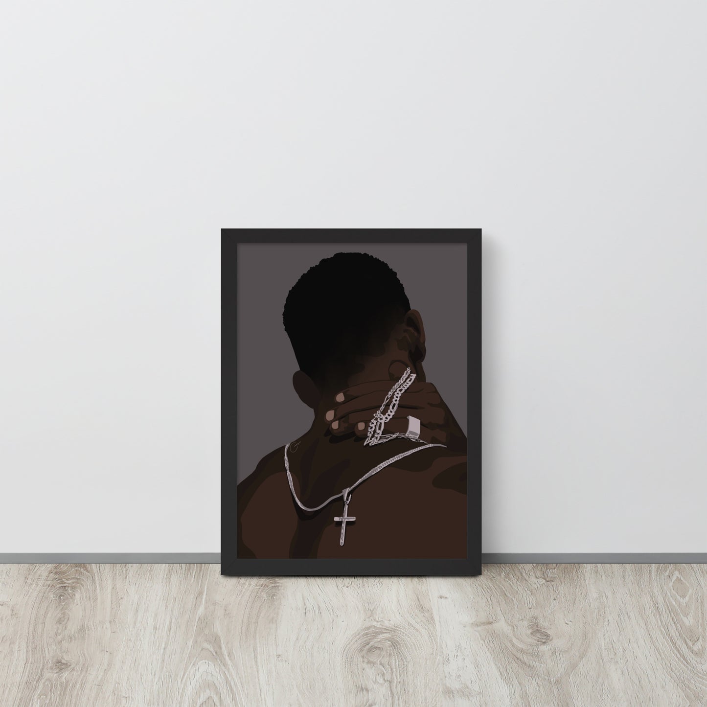 God's Got Me Framed Print