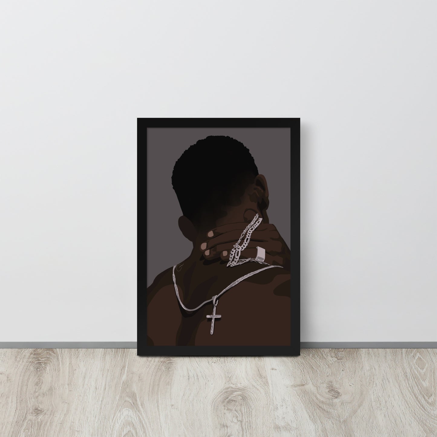 God's Got Me Framed Print