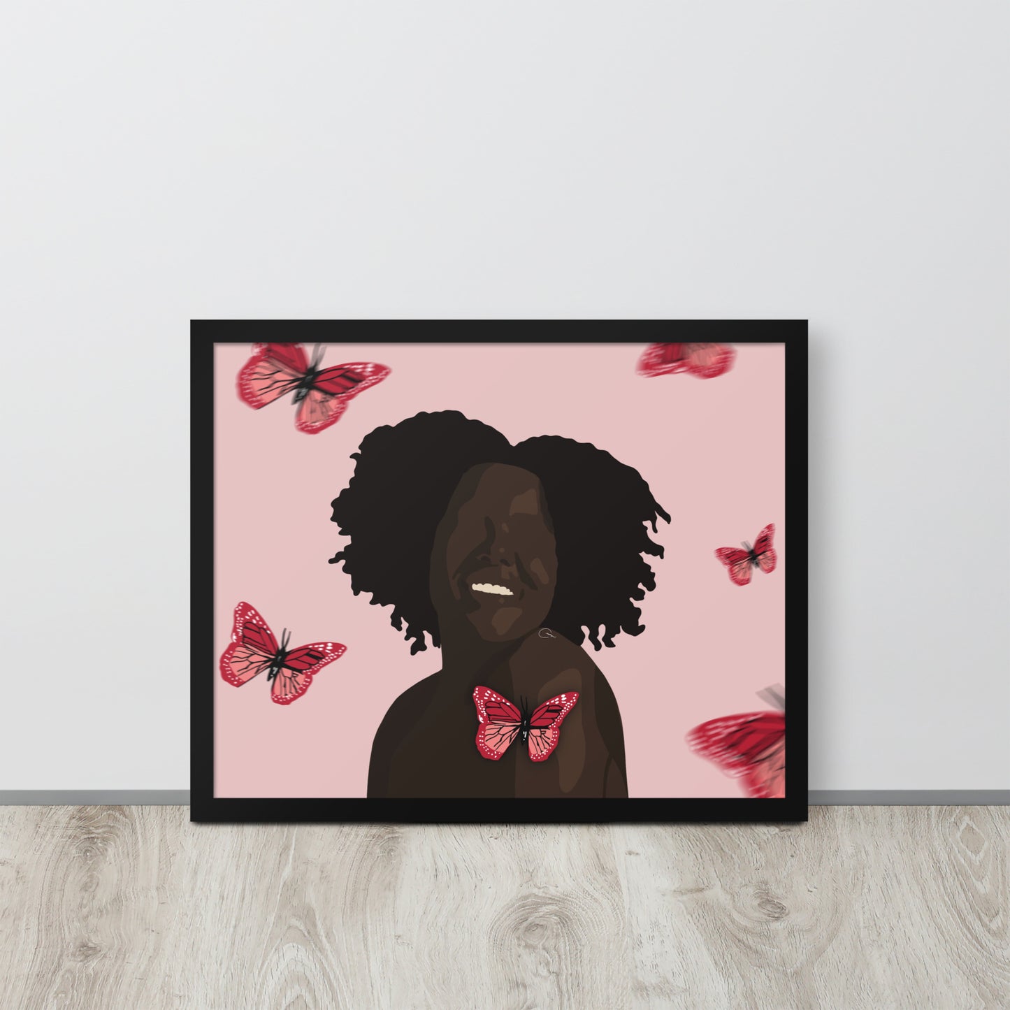alive + well Framed Print