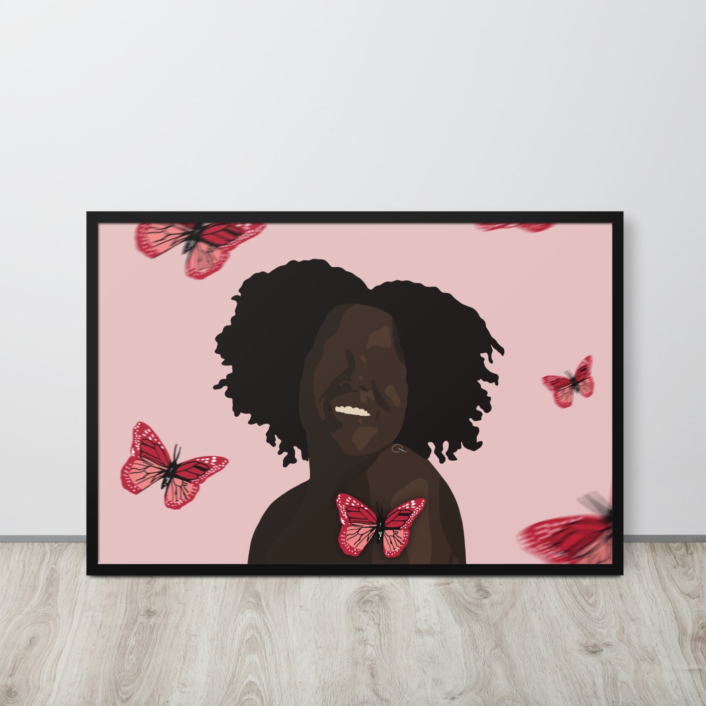 alive + well Framed Print