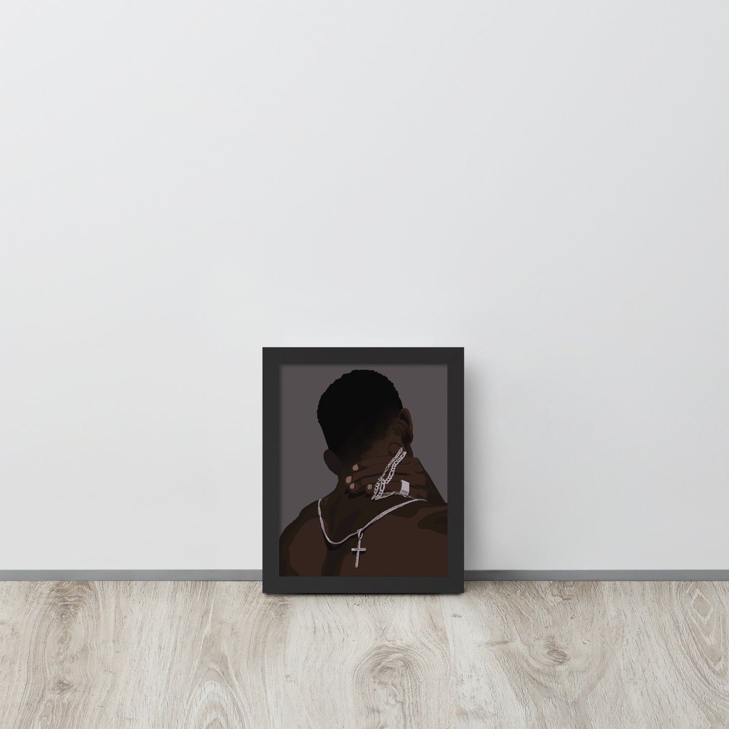 God's Got Me Framed Print