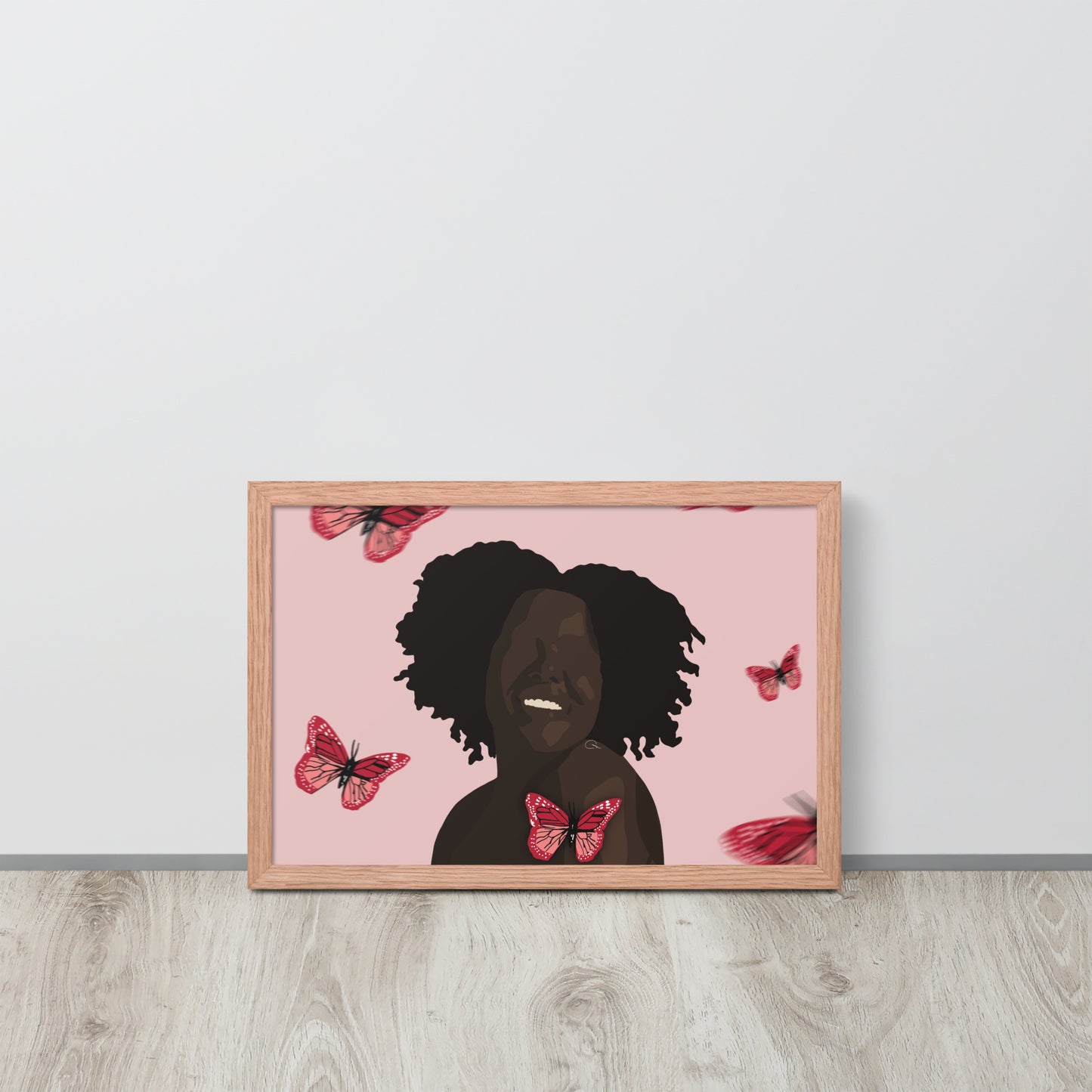 alive + well Framed Print