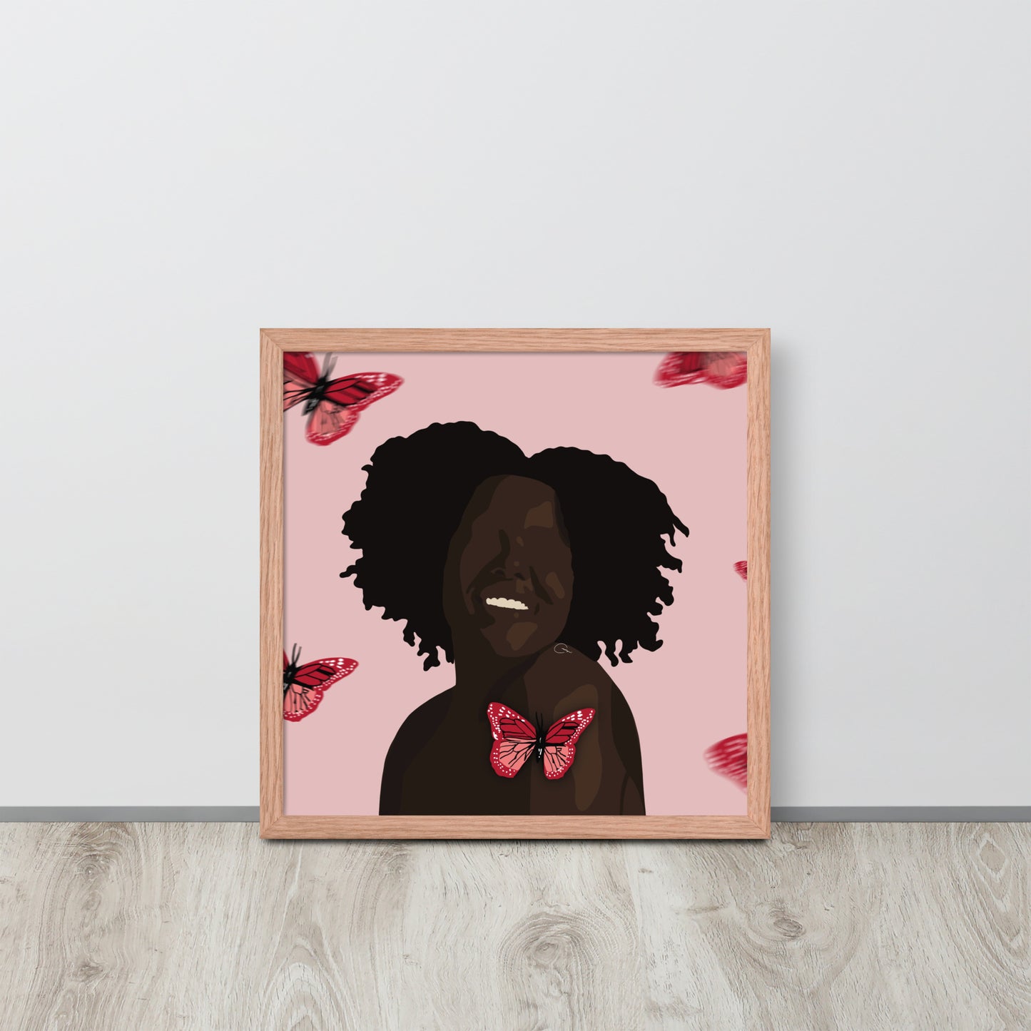 alive + well Framed Print