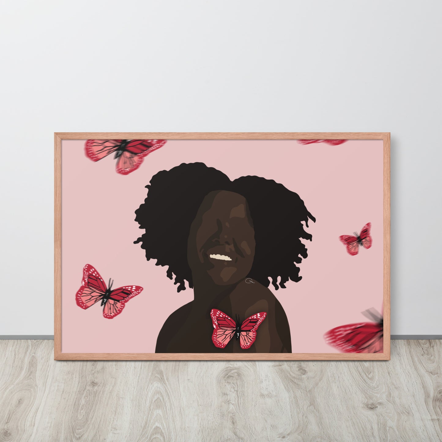 alive + well Framed Print