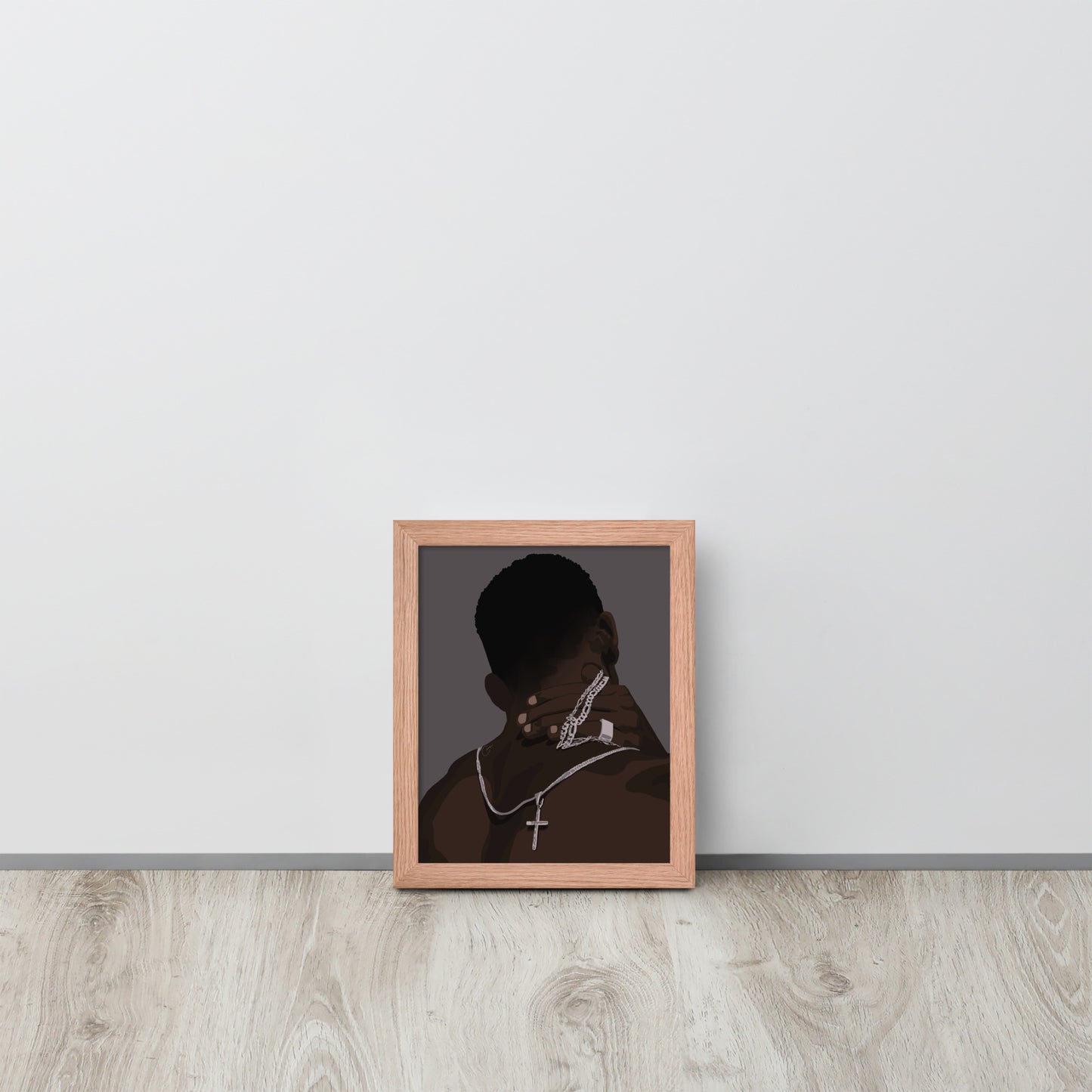 God's Got Me Framed Print