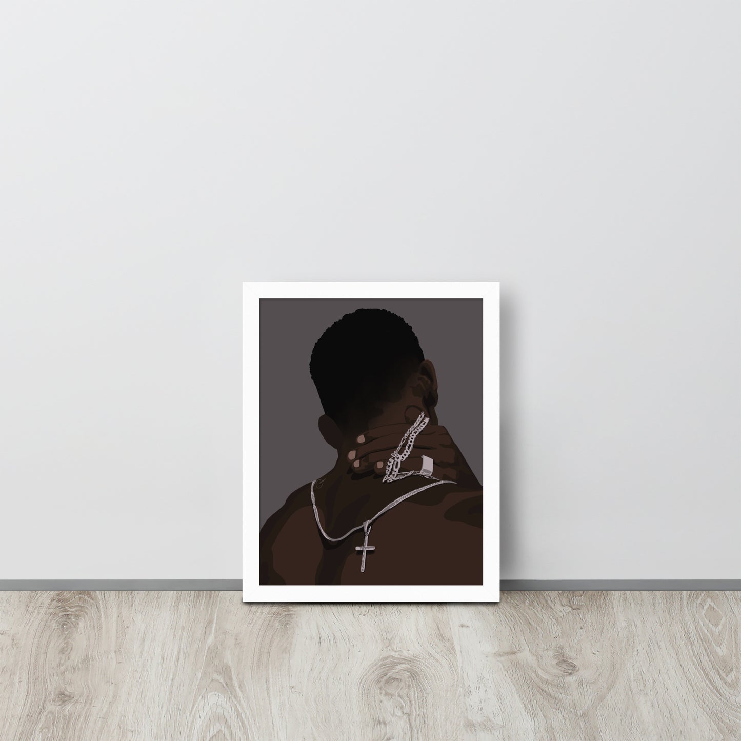 God's Got Me Framed Print
