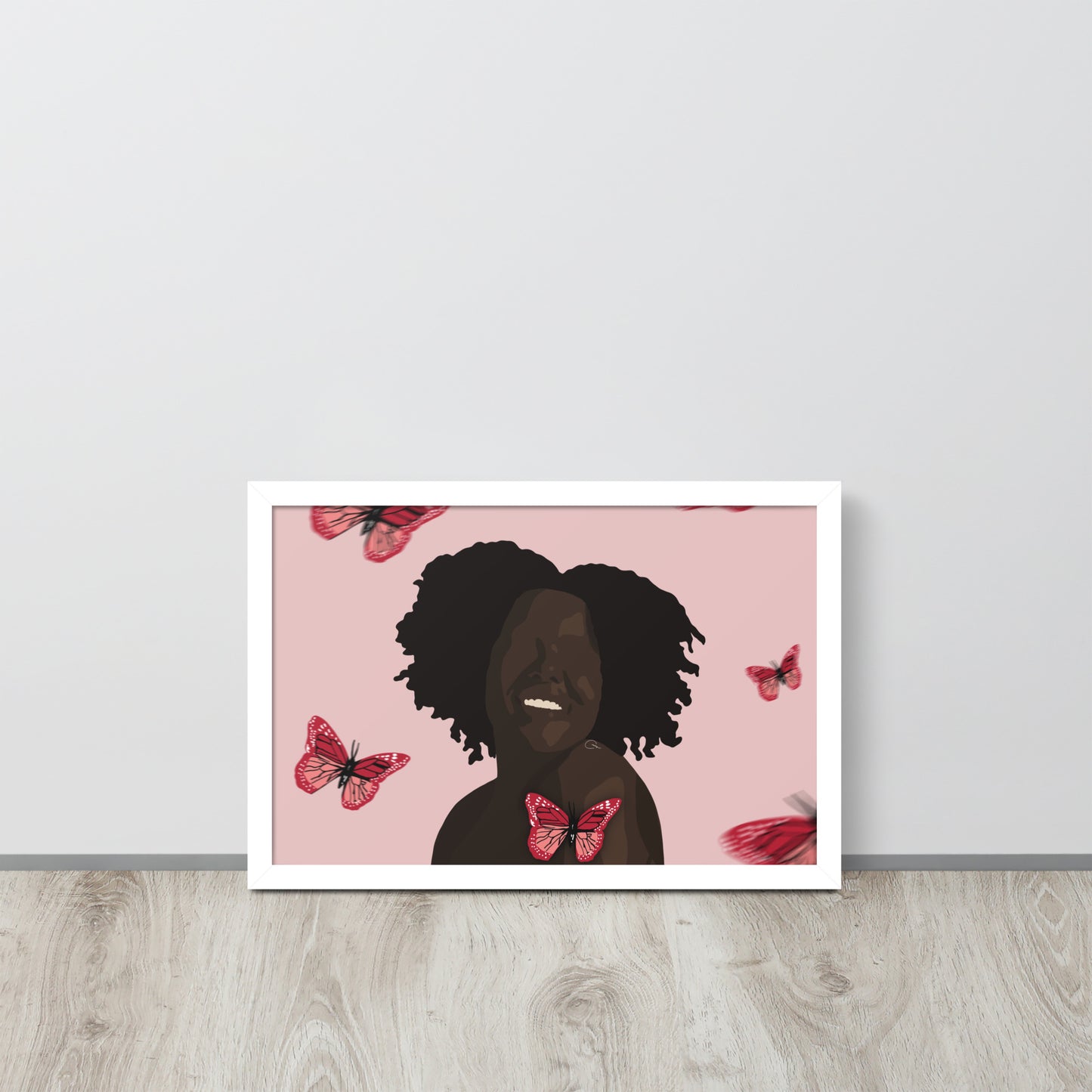 alive + well Framed Print
