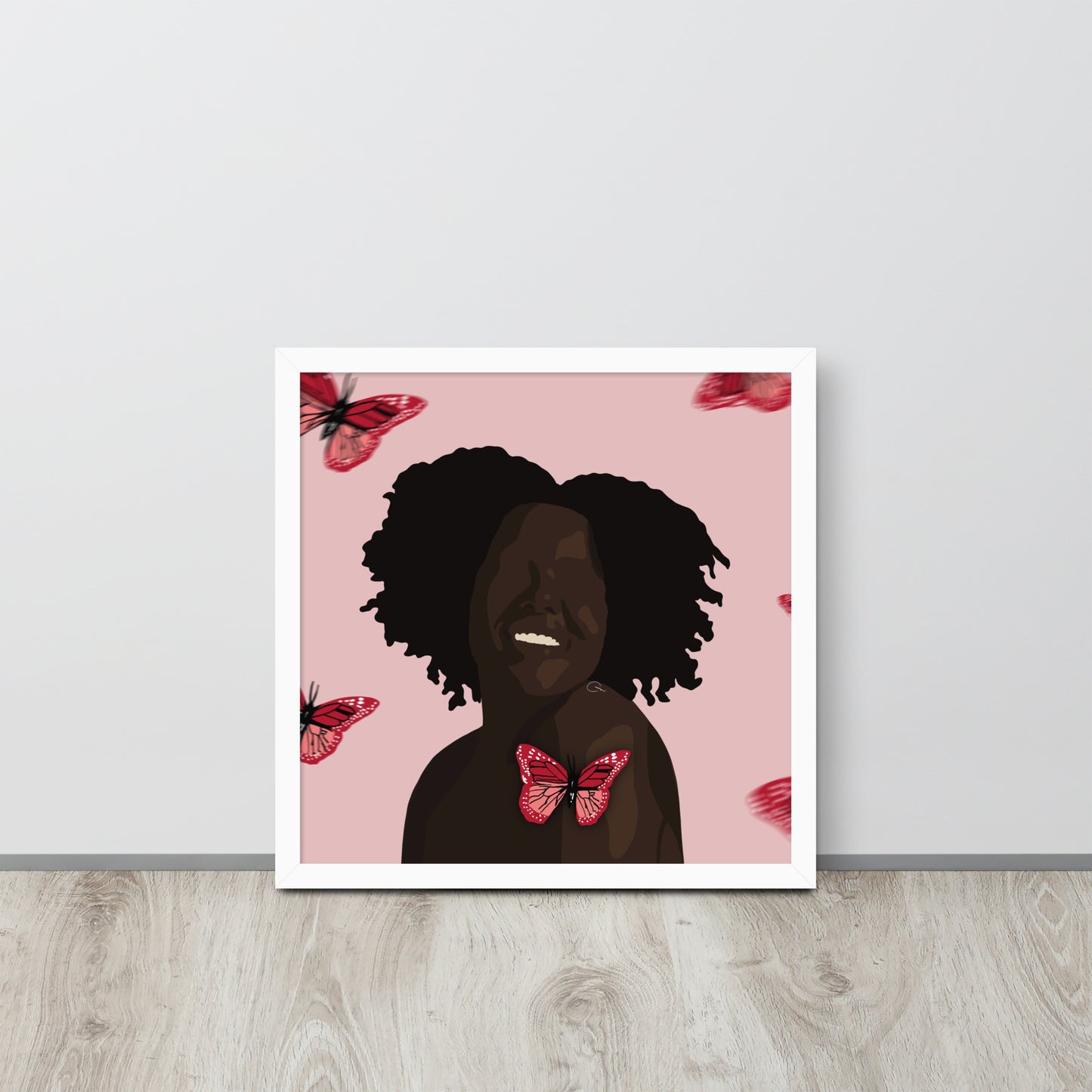 alive + well Framed Print
