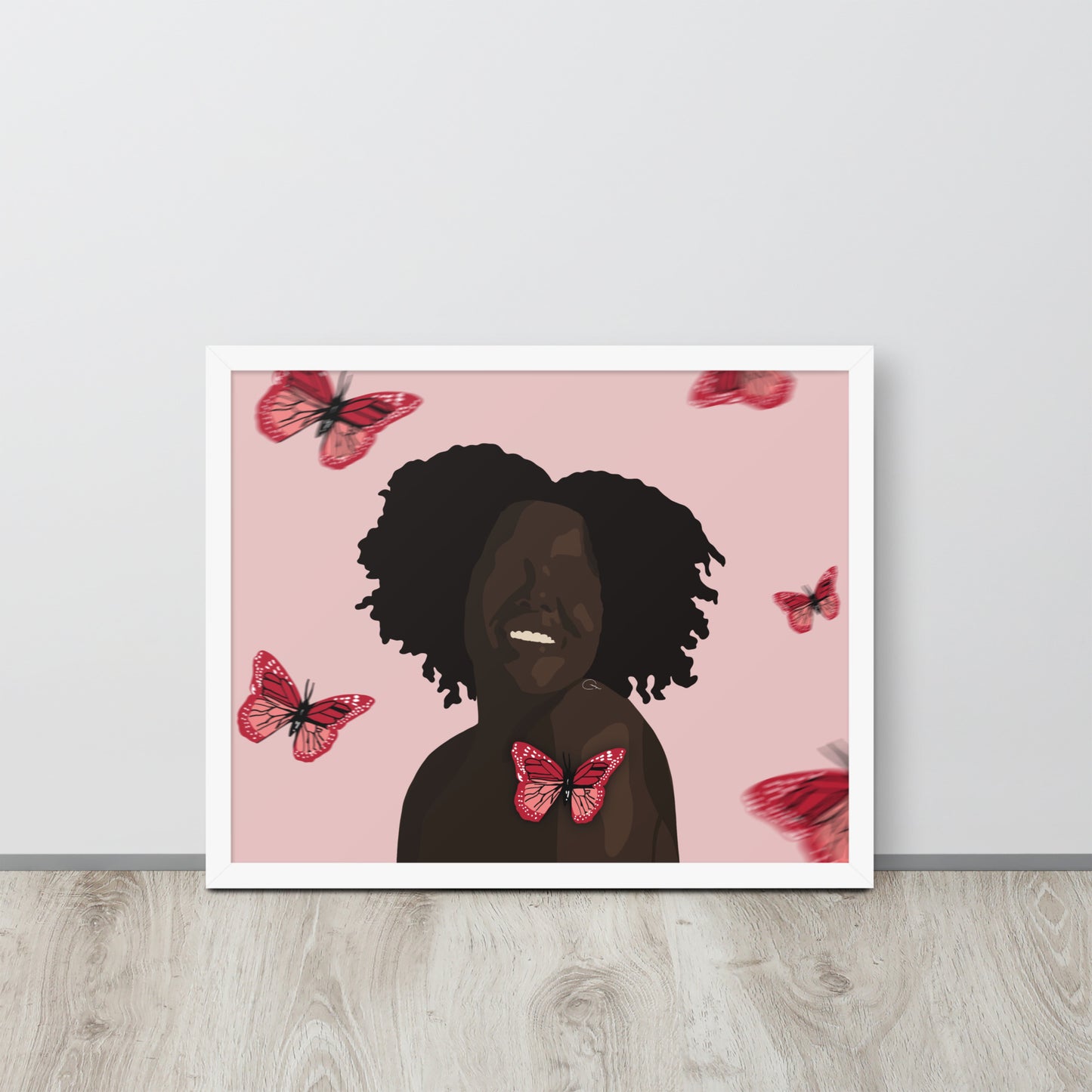 alive + well Framed Print