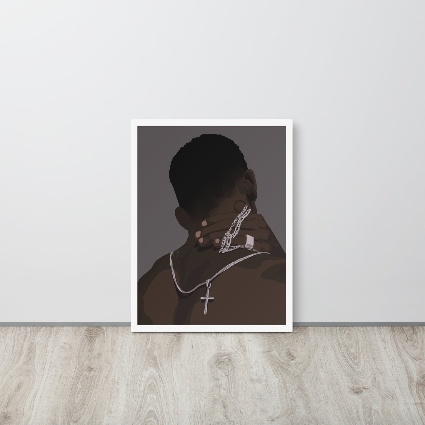 God's Got Me Framed Print