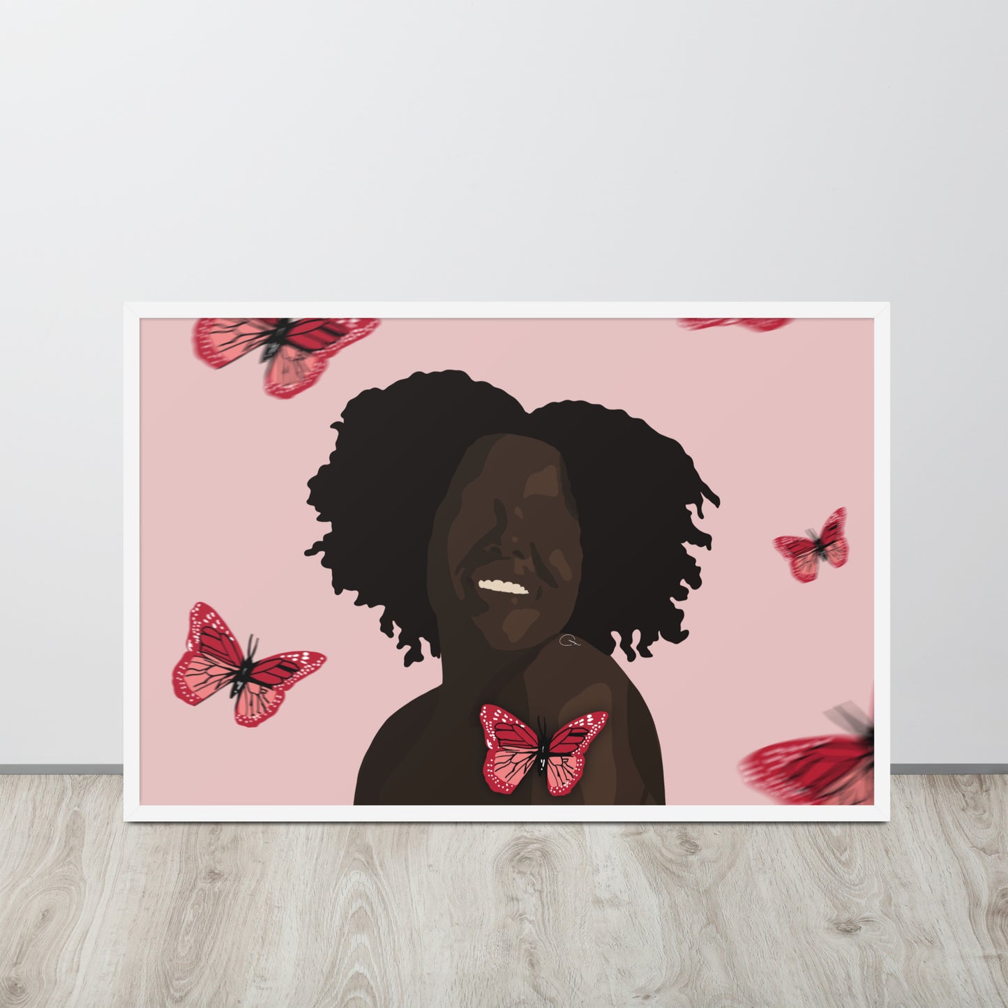 alive + well Framed Print