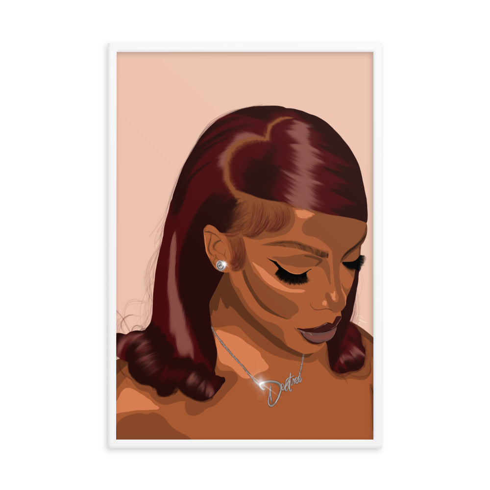 Lover Girl Framed Print