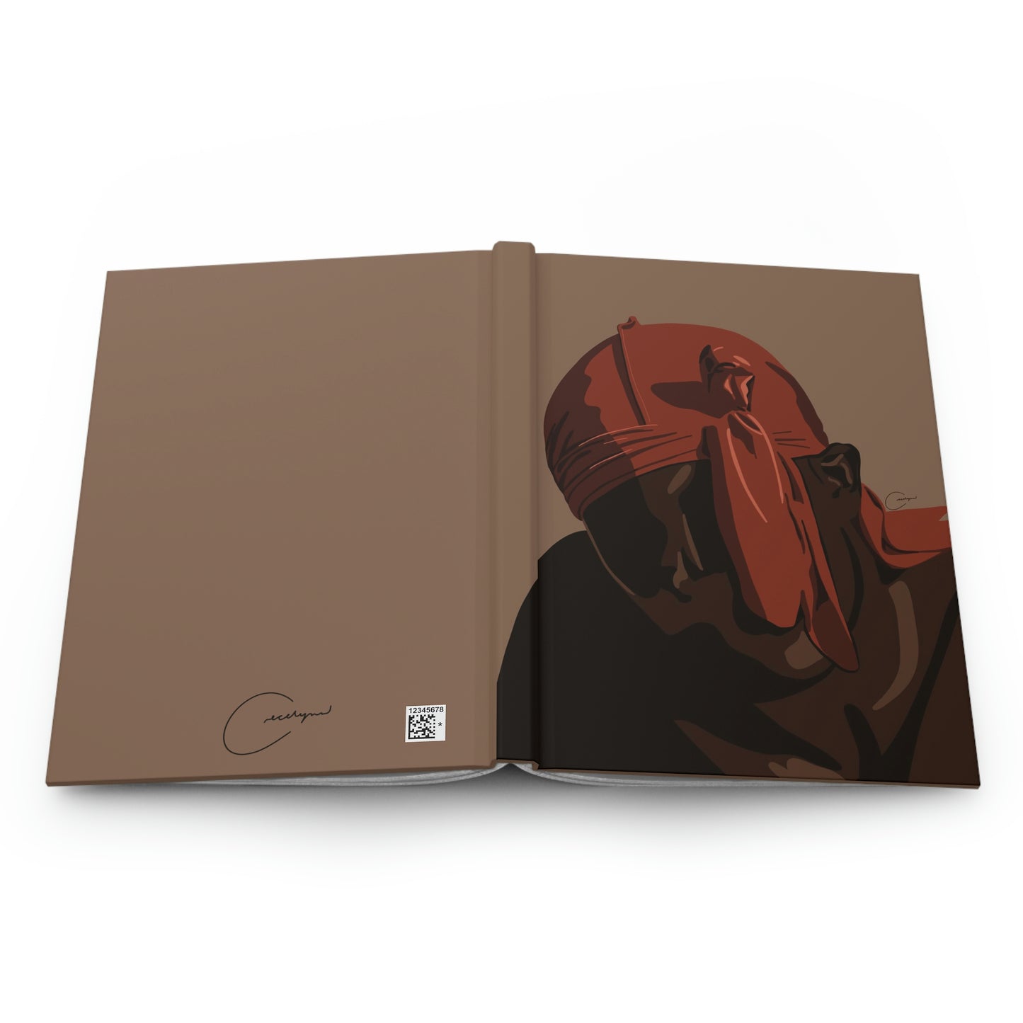 Orange Durag Notebook