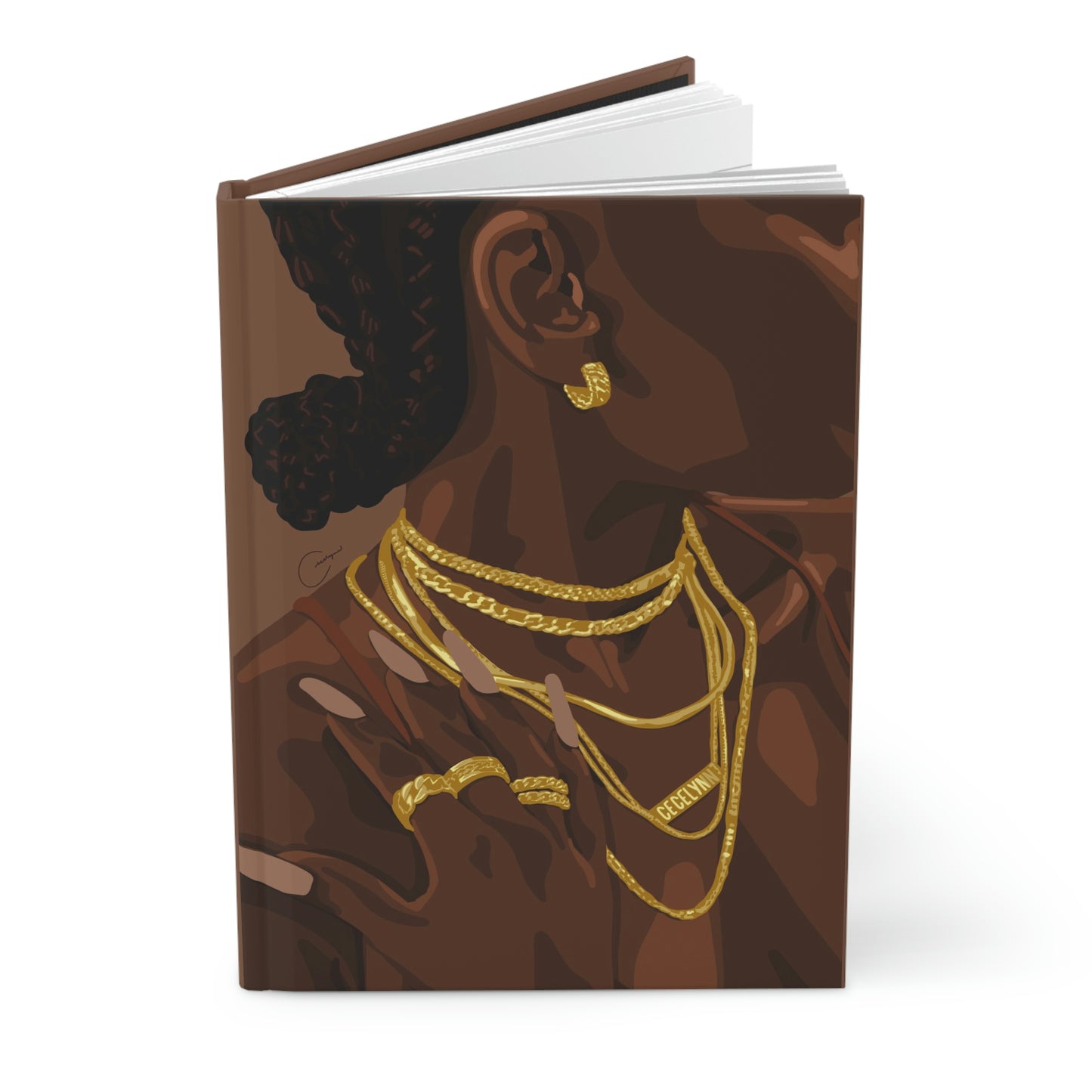 Dripped In Gold Notebook