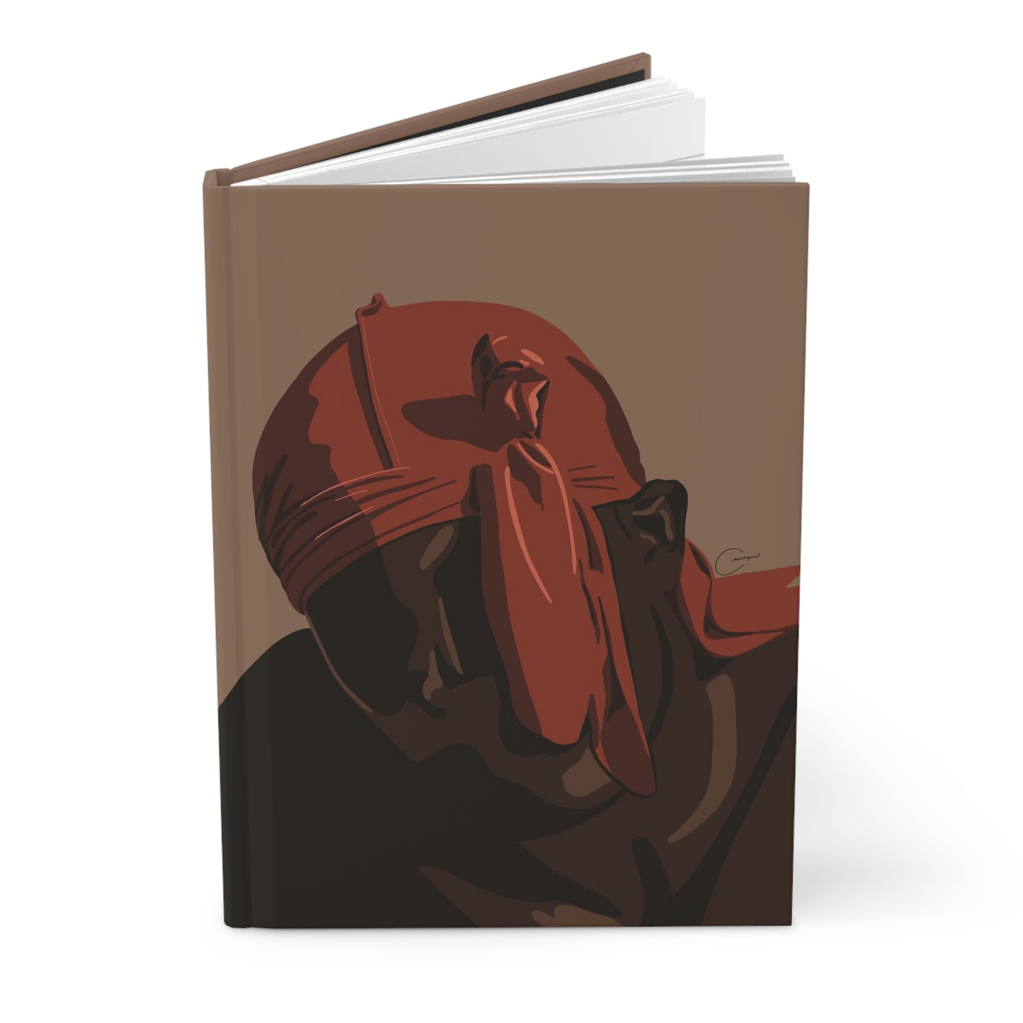Orange Durag Notebook
