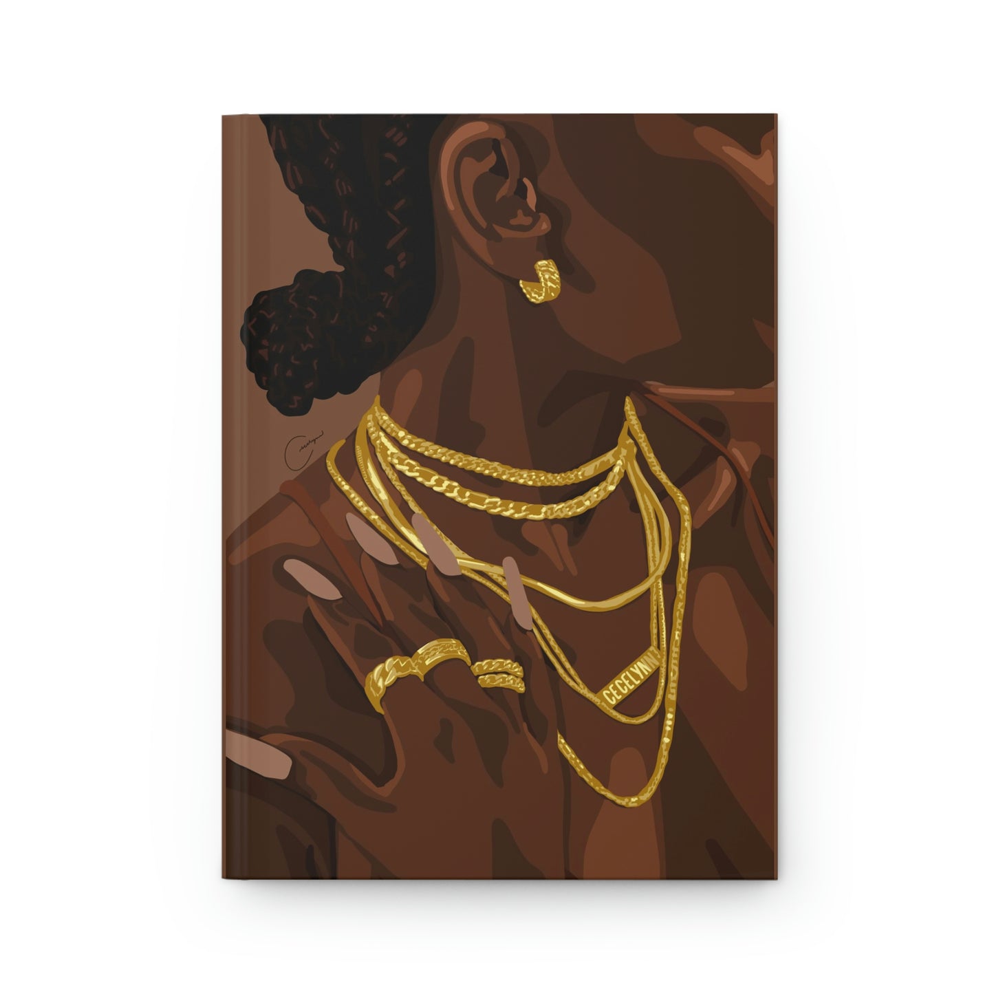 Dripped In Gold Notebook