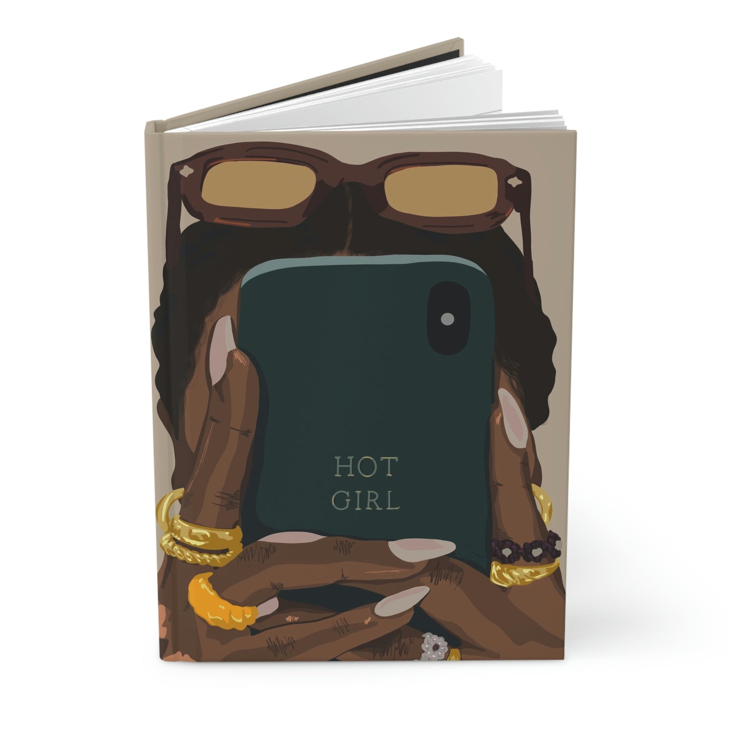 Hot Girl Notebook