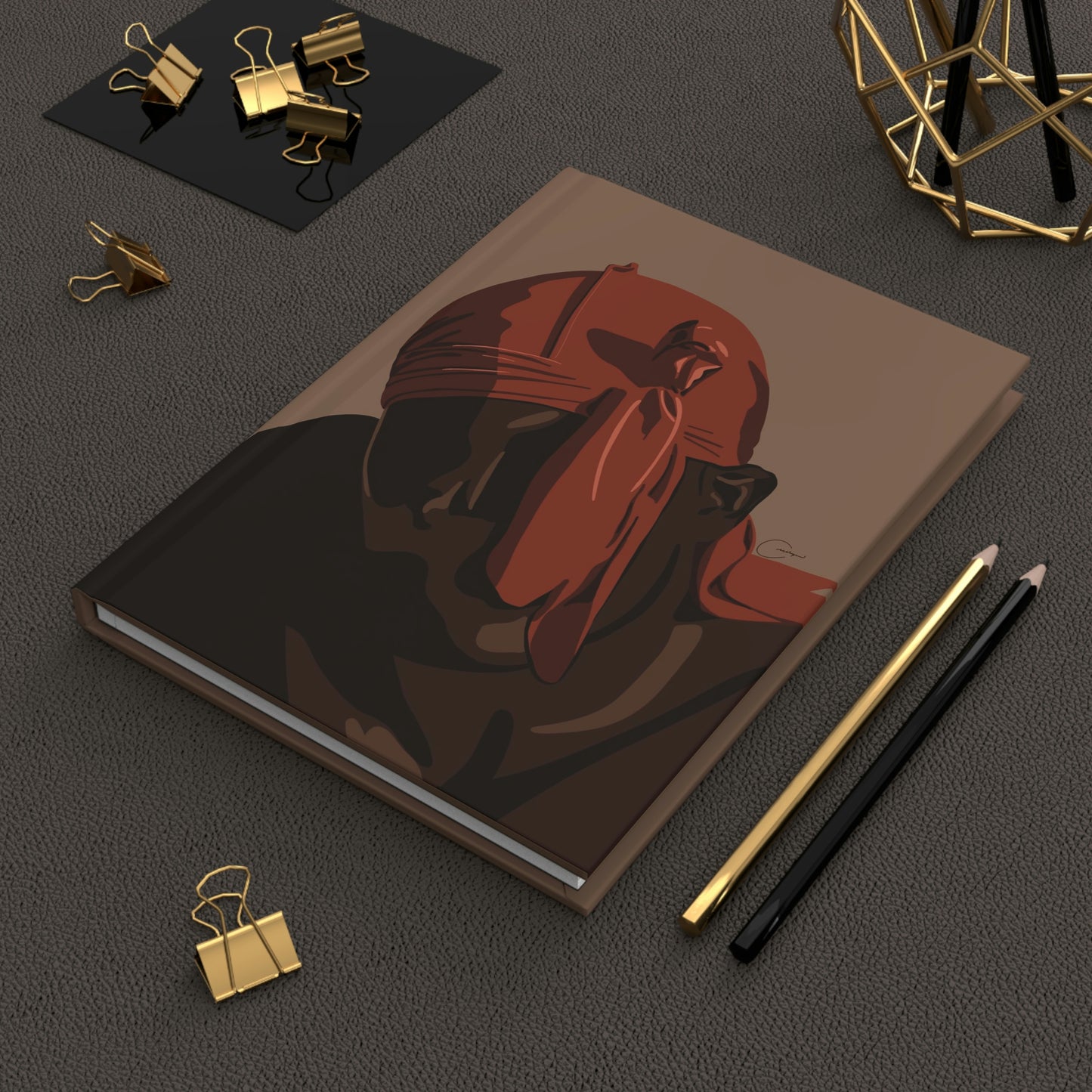 Orange Durag Notebook