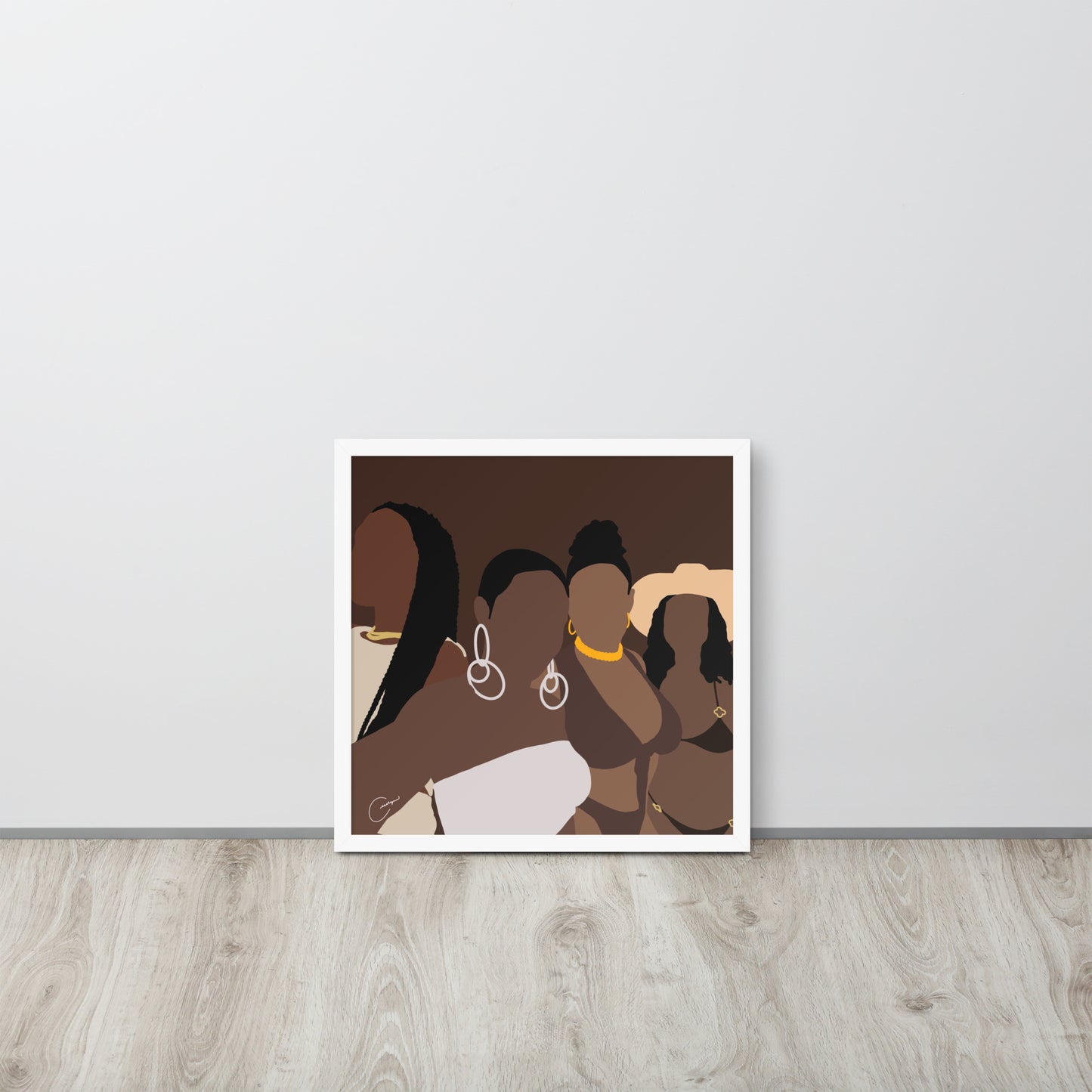 Girls Trip Framed Print