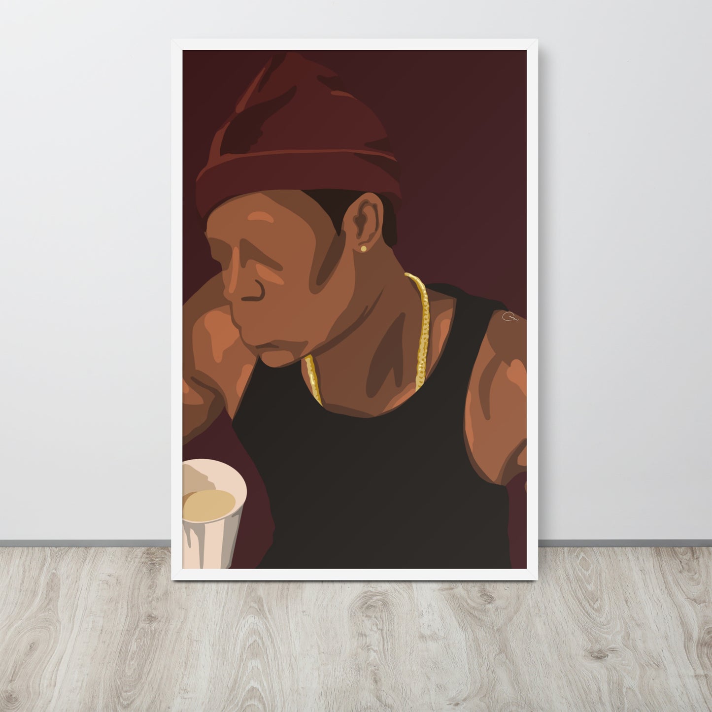 Mr. Eddie Framed Print